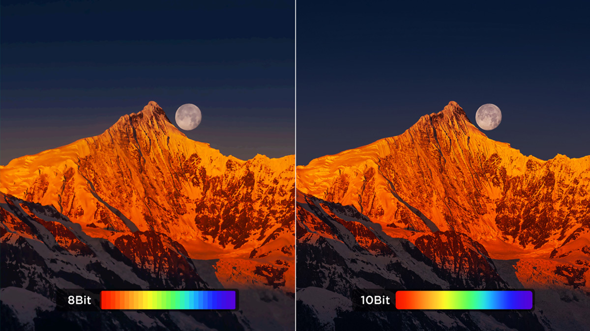 TCL 27R73Q Monitor 10-bit color depth