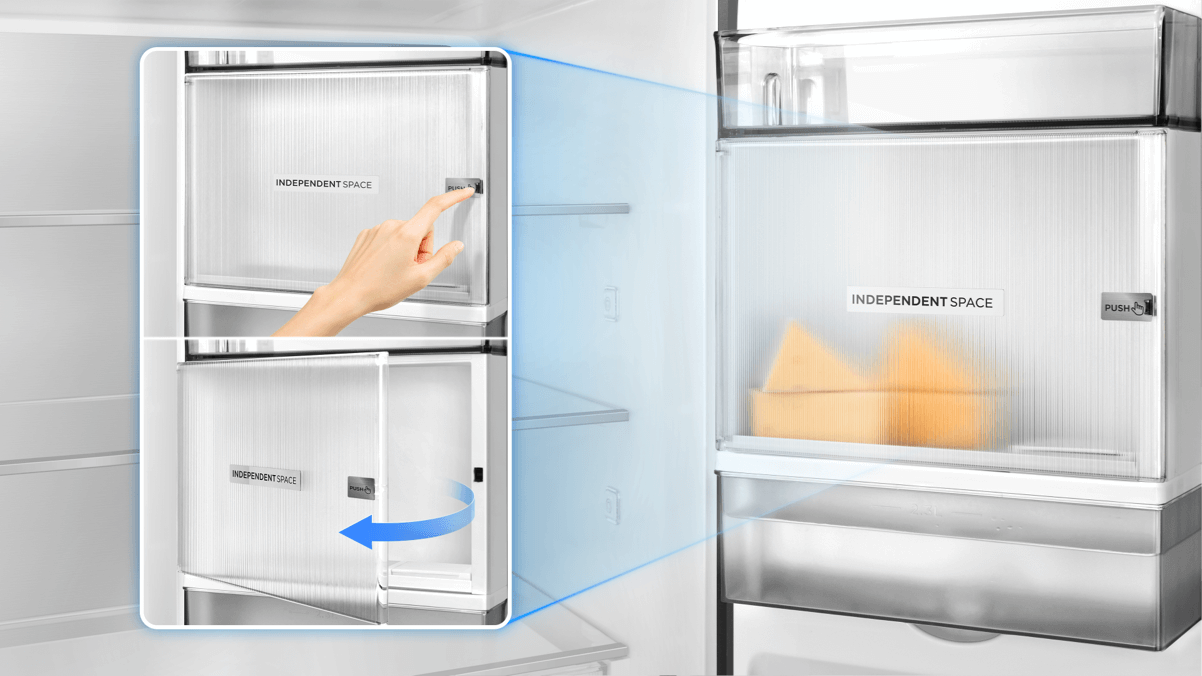 Refrigerator C521CDD Sealed Box for Independent space