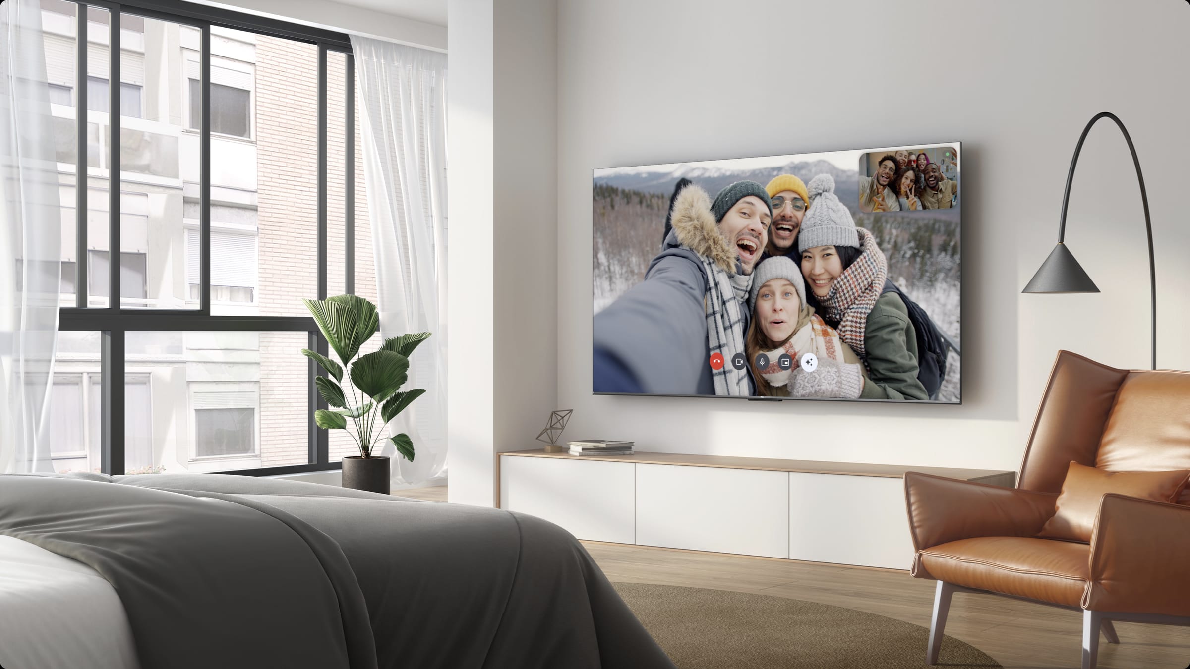 TCL C755 Google Meet