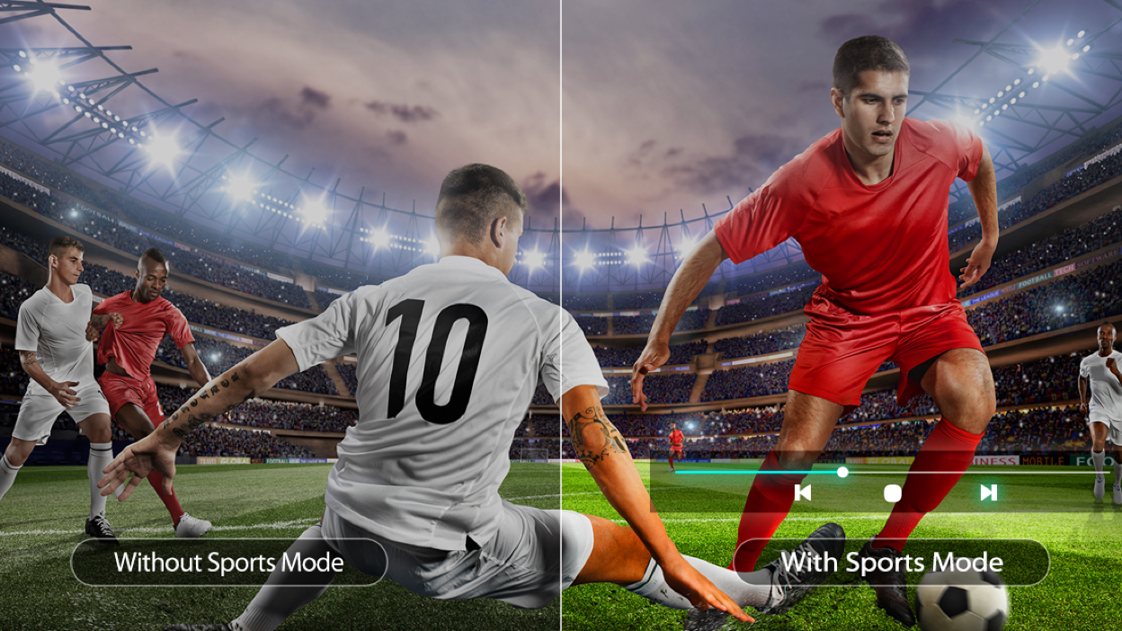 Sports Mode For Live Action Sports Events in Android TV