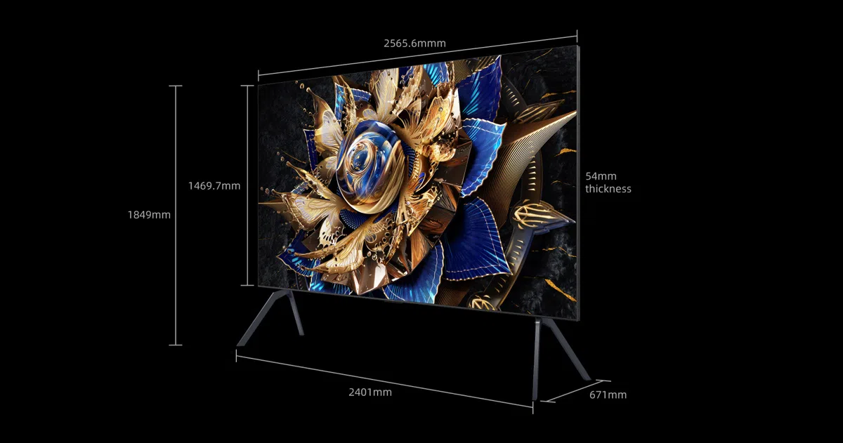 TCL 115 inch X955 Floor-standing