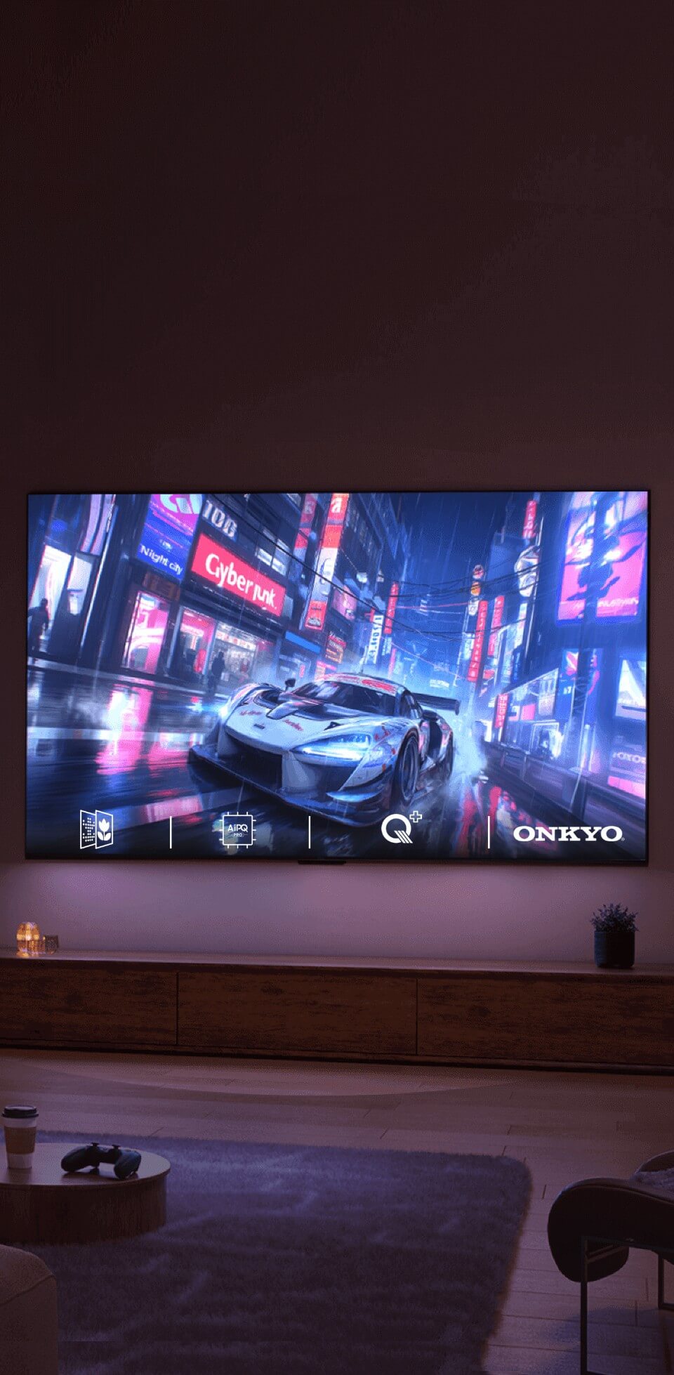 市場最高の98インチテレビで真のホームシネマを体験