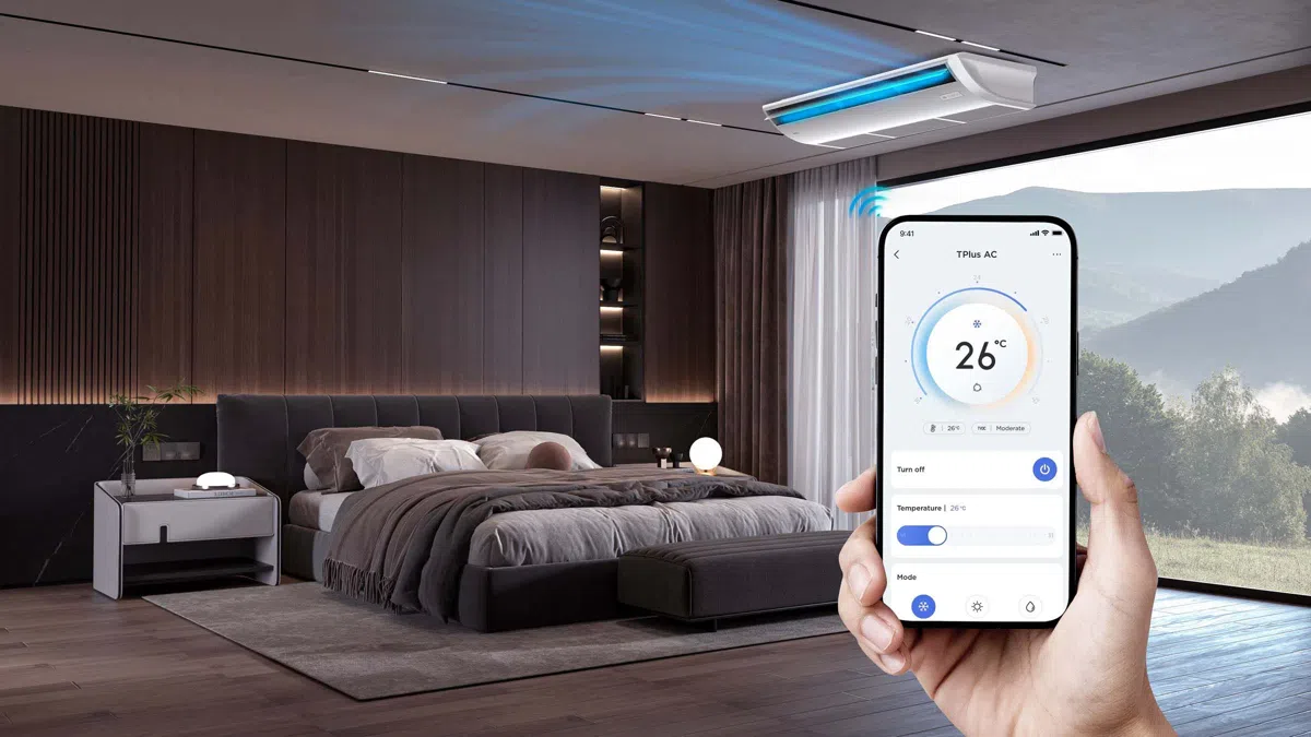 Stropná a podlahová prevádzka Wi-Fi zo série TCL UNITARY