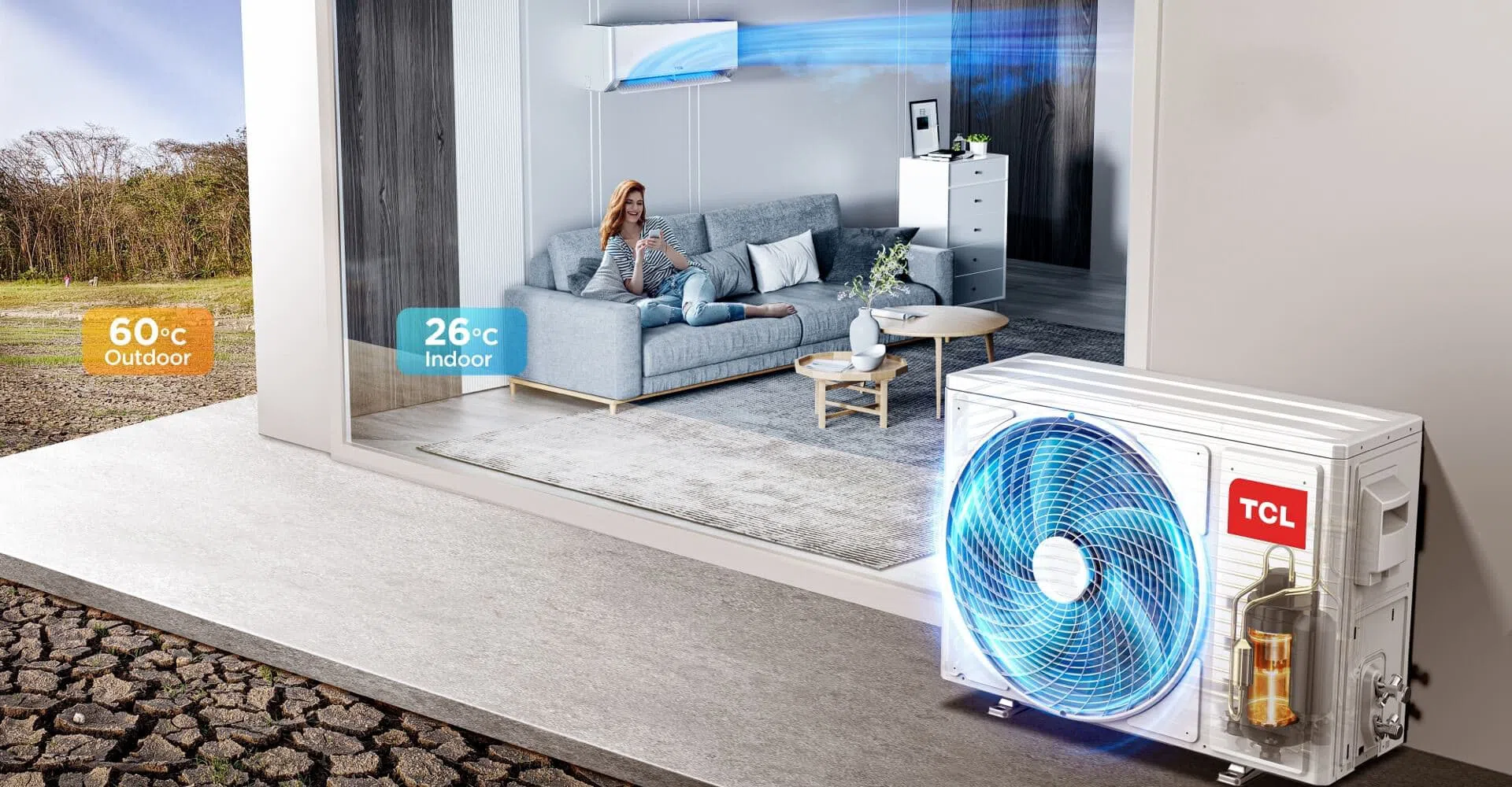 TCL BreezeIN konforlu soğutma