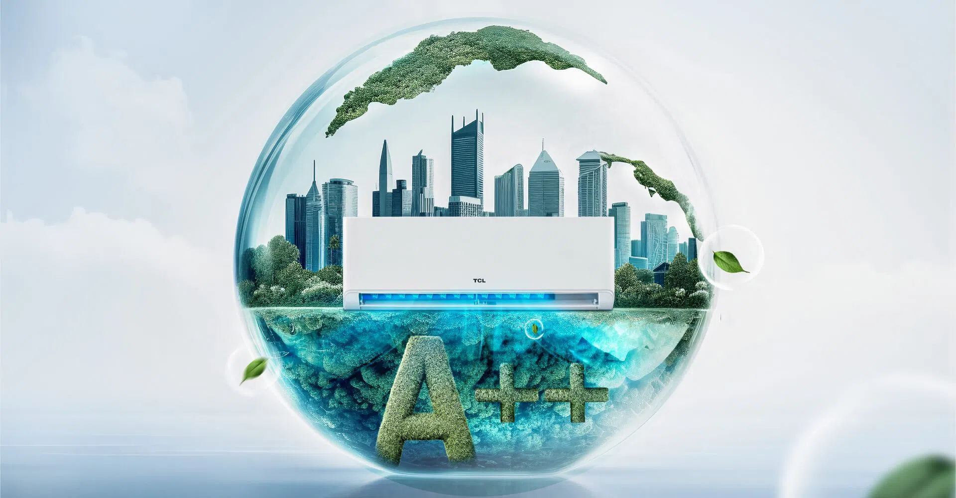 A++ energy efficiency of BreezeIN AC