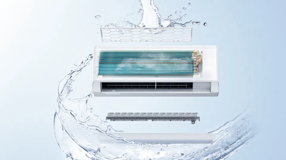 سهولة تفكيك وتنظيف مكيف الهواء BreezeIN