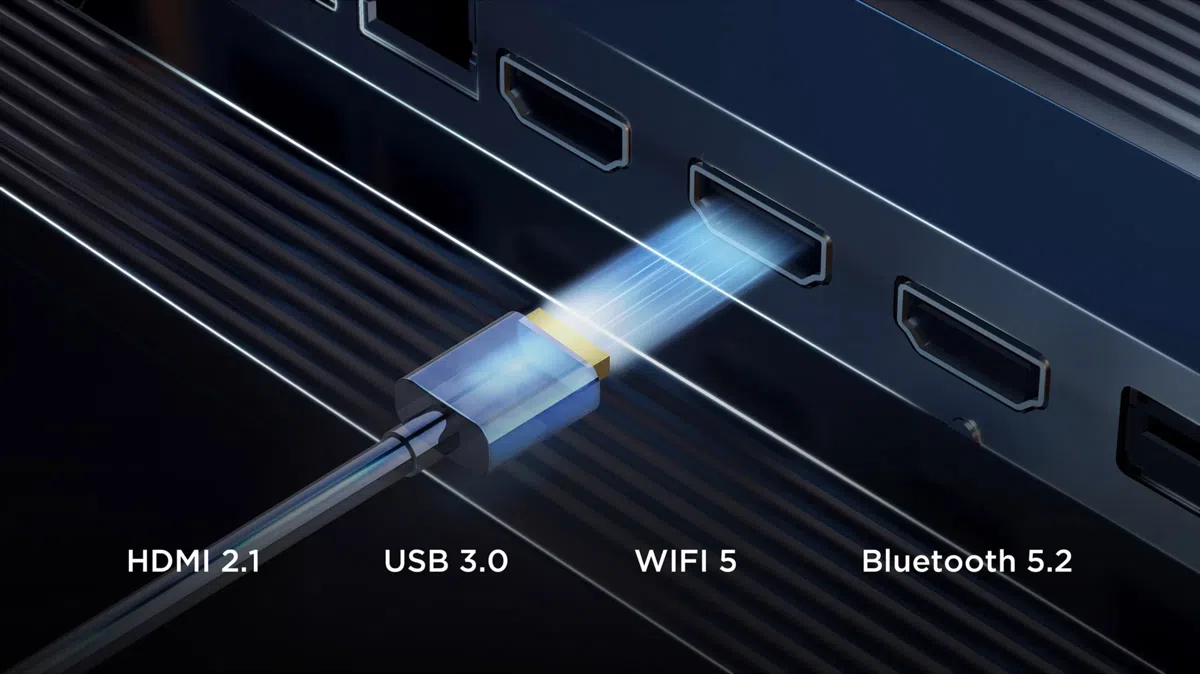 TCL G60K 4K HDR TV with Multiple Interfaces