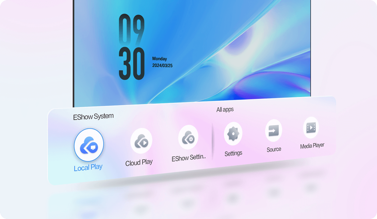 TCL Digital Signage Easy to use