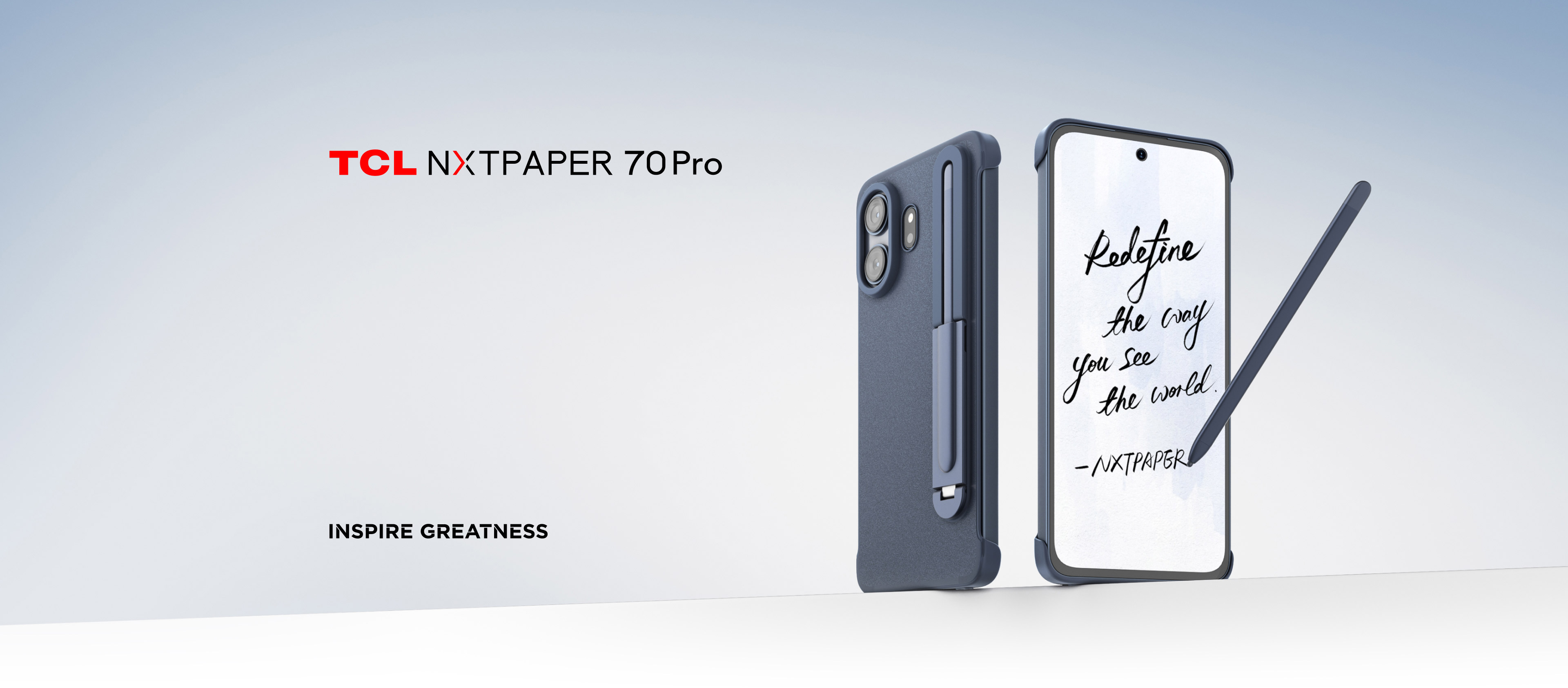 TCL NXTPAPER 70 Pro MultiFlex Standcase & T-Pen