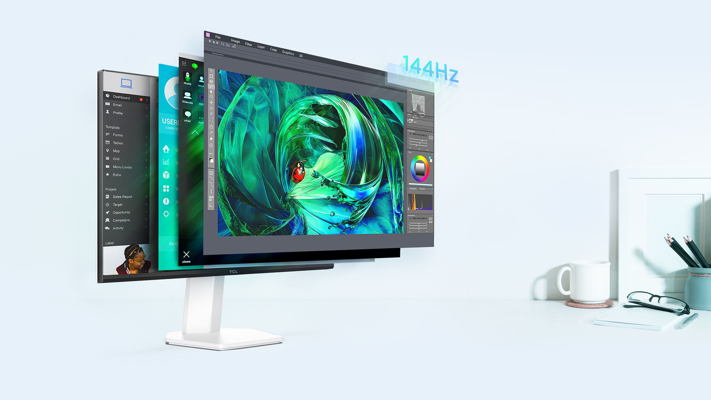 TCL 25G54 MiniLED Monitor-24 Inches | TCL Global