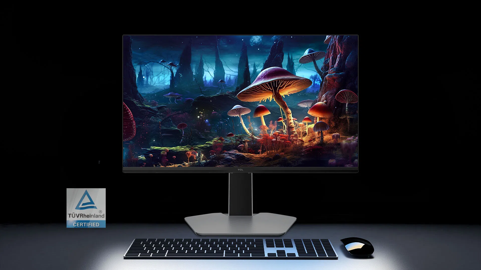 TCL 25G64 QD-MiniLED Monitor Rheinland Low Blue Light Certification