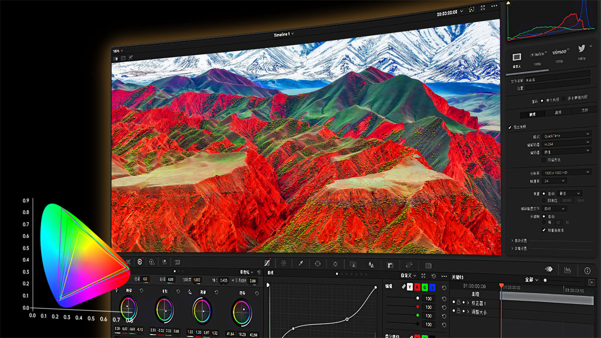 ΔE＜2 Professional Color Accuracy