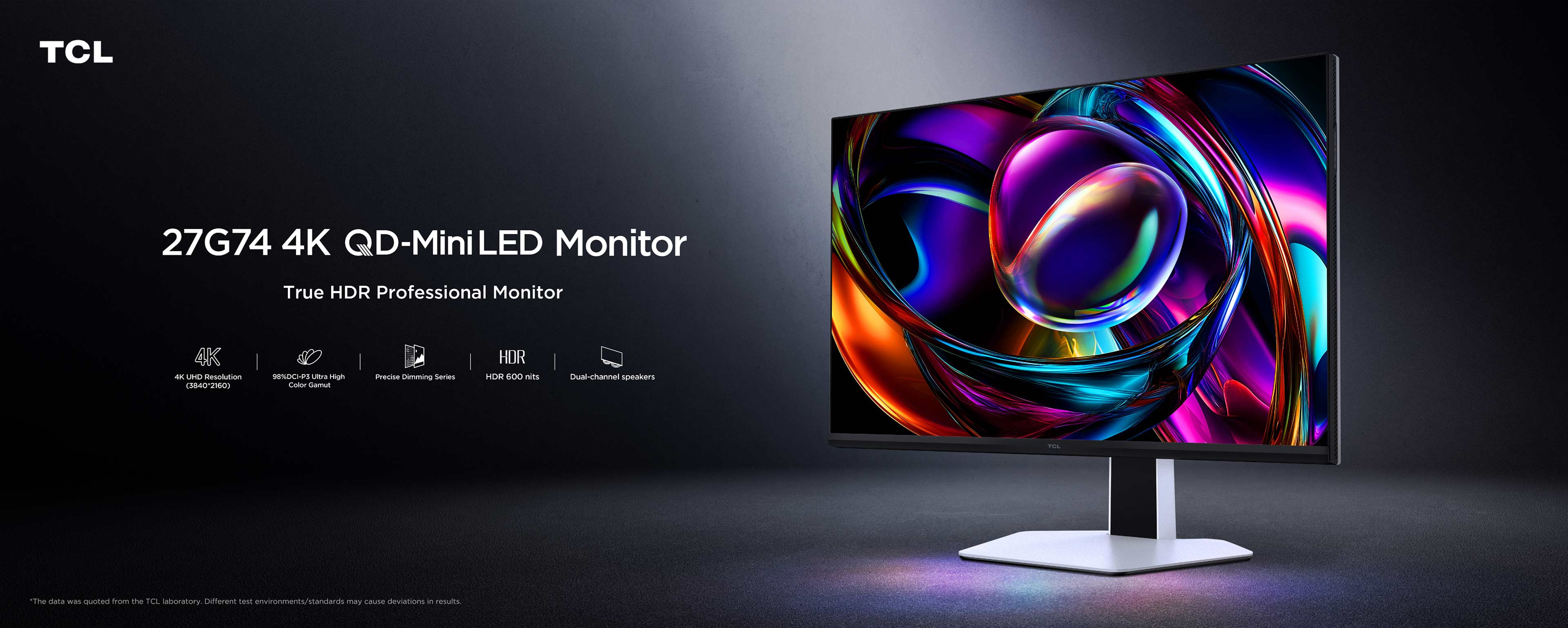 TCL 27G74 QD-Mini LED Monitor-27 Inch 4K Monitor | TCL Global