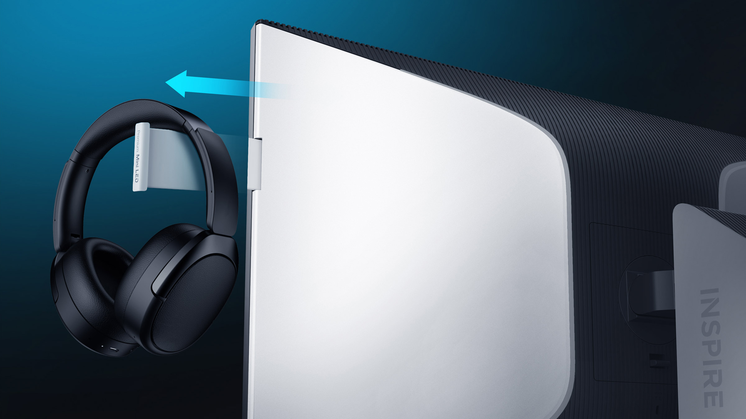 TCL 27R73Q Monitor slide hook