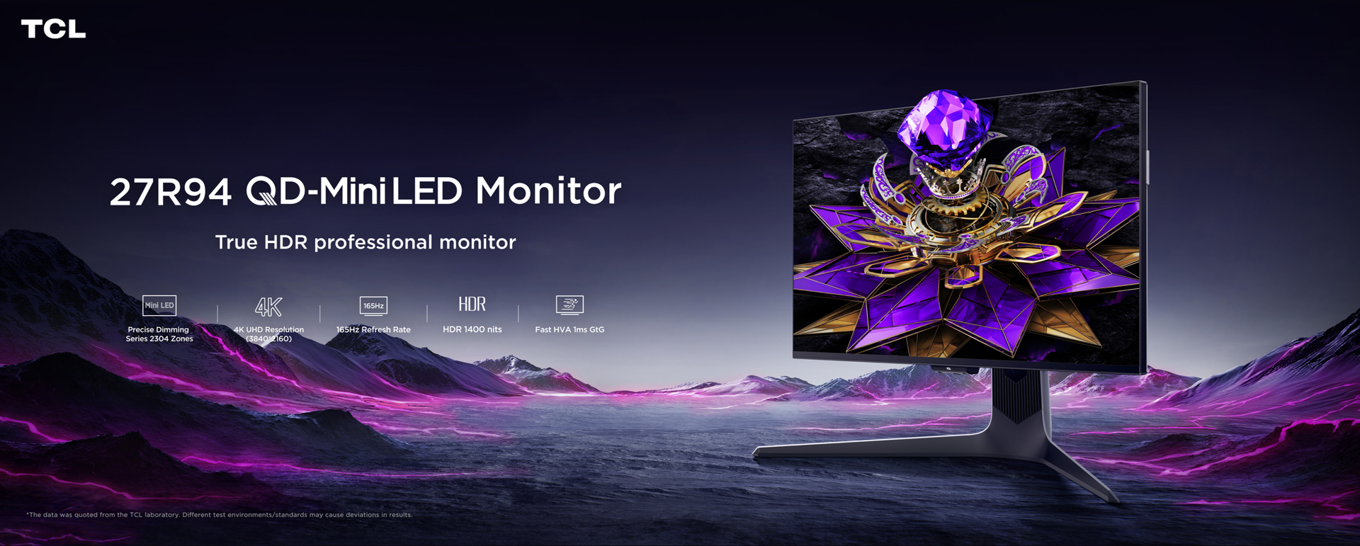 Monitors-TCL 27R94 QD-MiniLED Monitor | TCL Japan TCL 27R94 量子