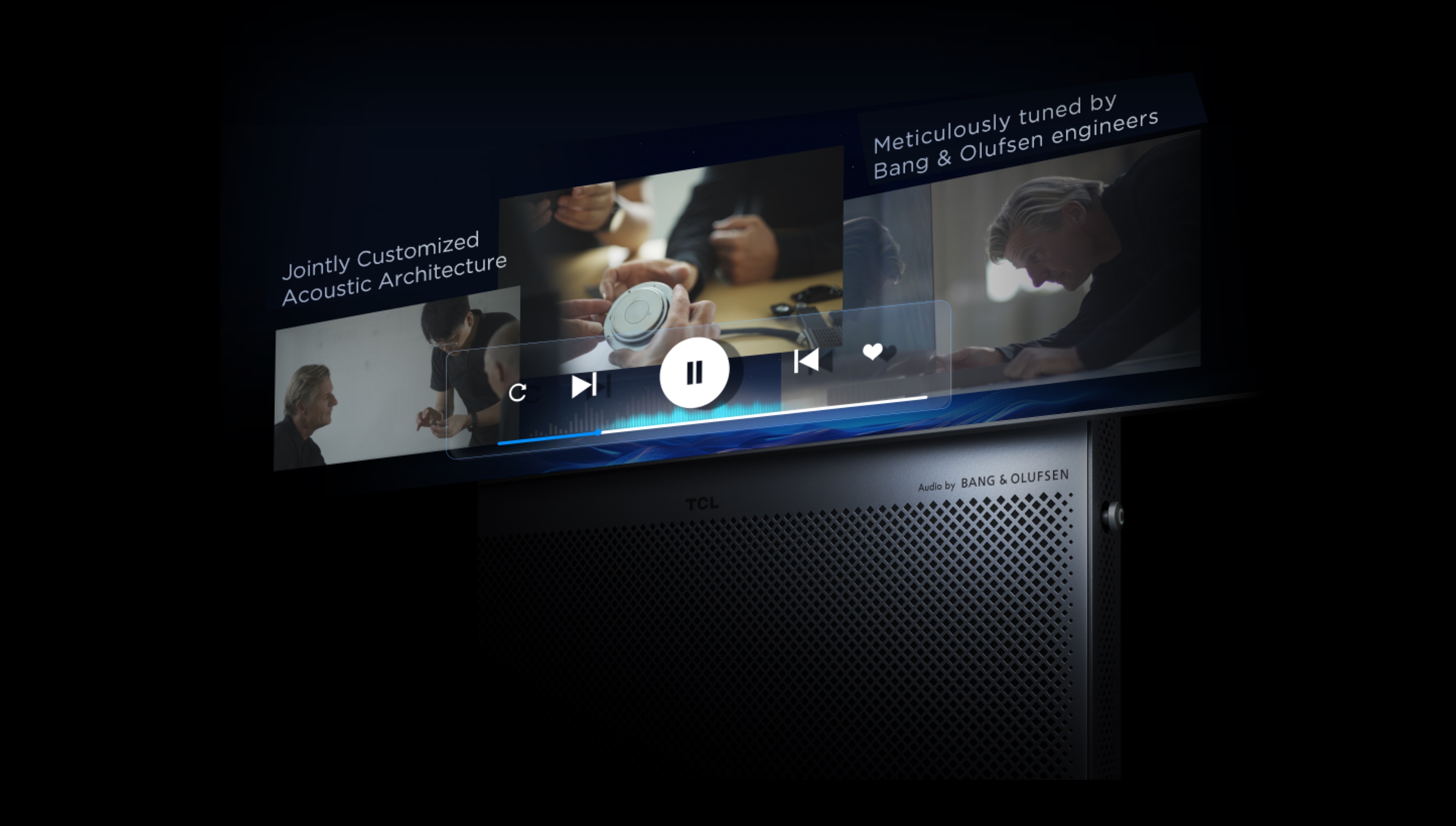 TCL 32X3A 32 Inch Monitor Audio by Bang & Olufsen