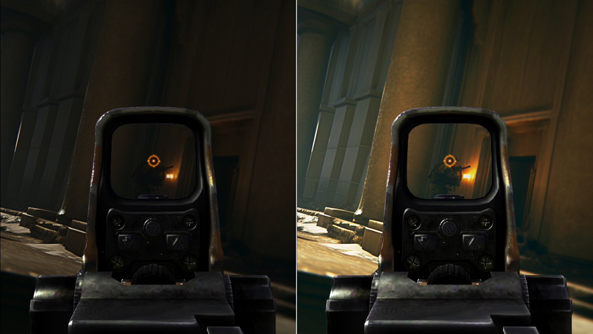 מסך מחשב גיימינג 34&nbsp;Mini Led 34R83Q מבית TCL -&nbsp;TCL 34R83Q Monitor Dark field control