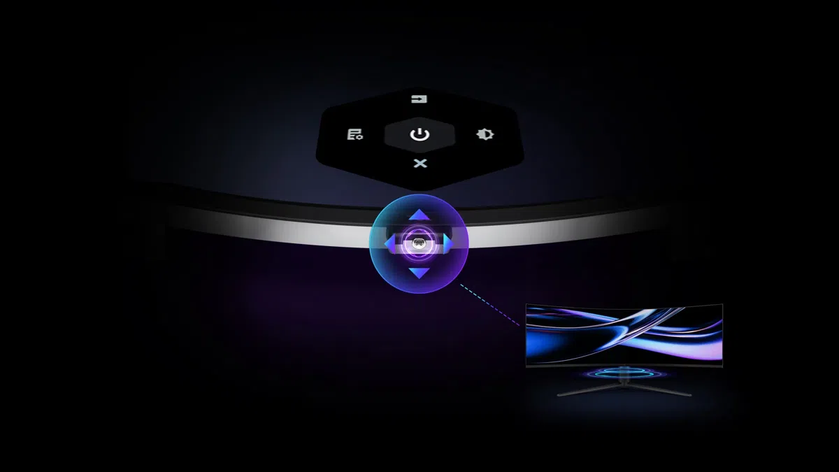 Five-way joystick button