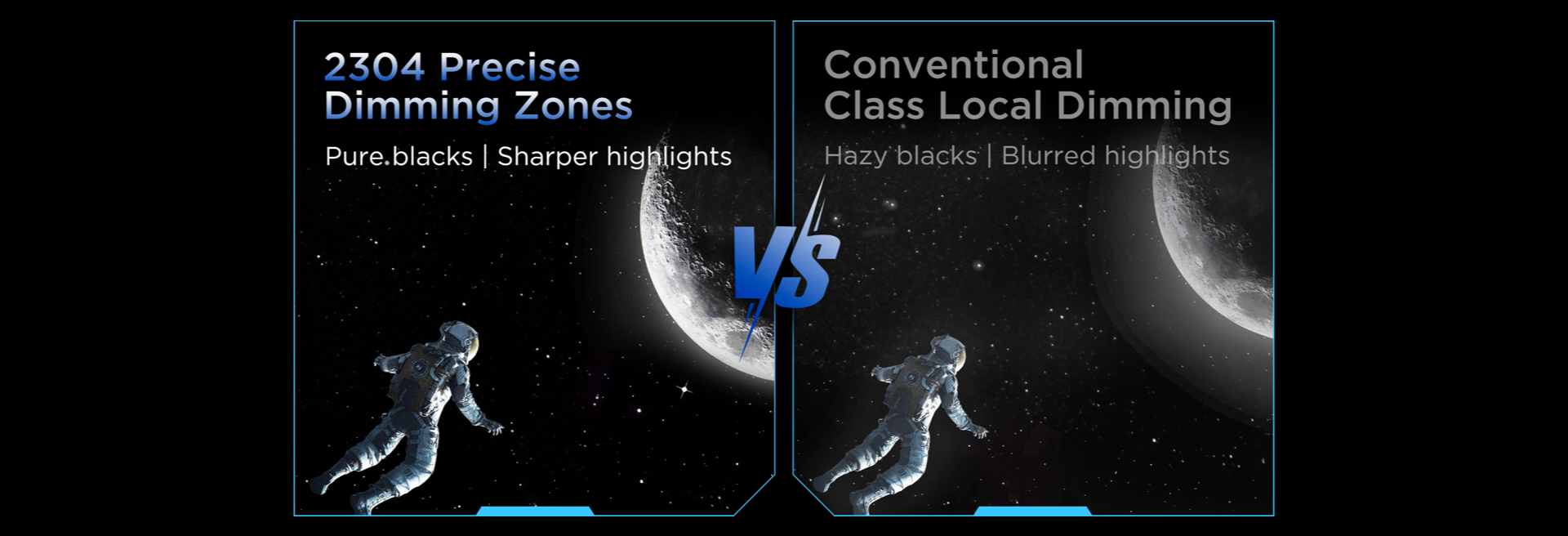 TCL C2A Pro monitor 2304 Precise Dimming Zones