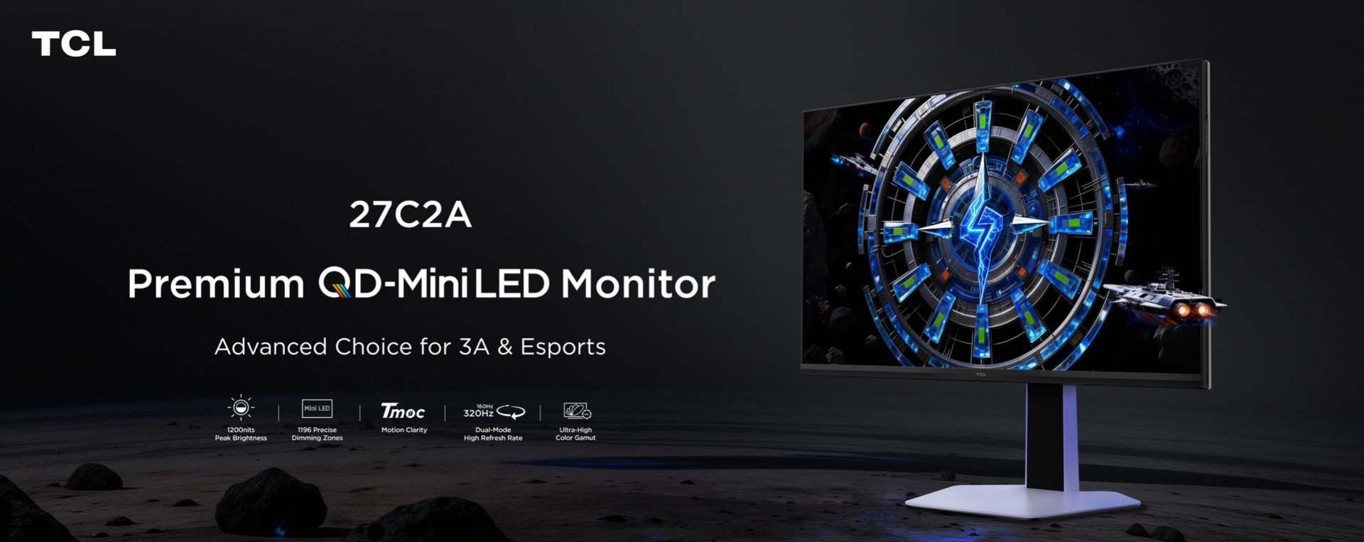 TCL C2A Premium QD-Mini LED Monitor | TCL Global