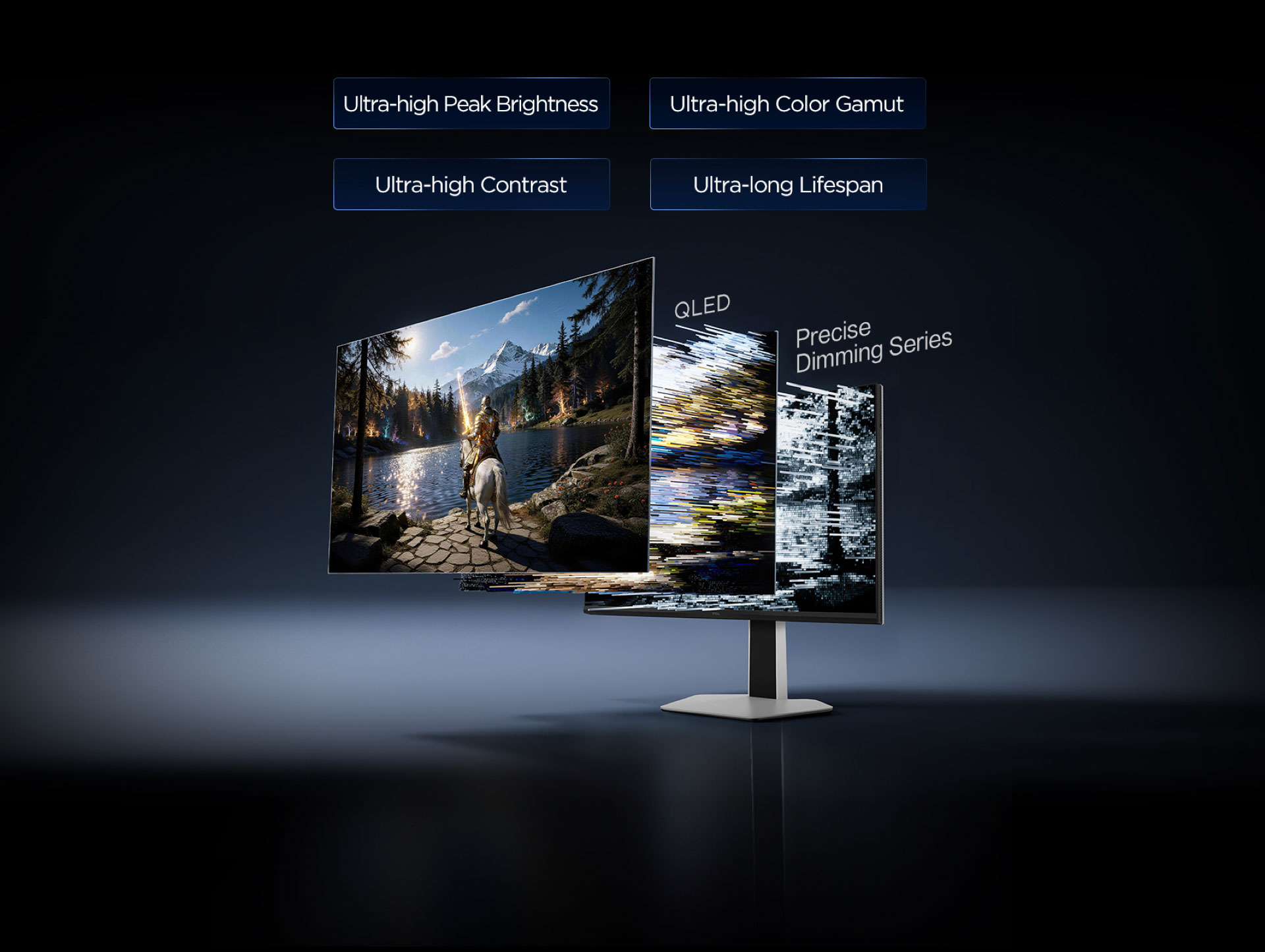 TCL 27C2A Monitor QD-MiniLED offers higher contrast, richer colors