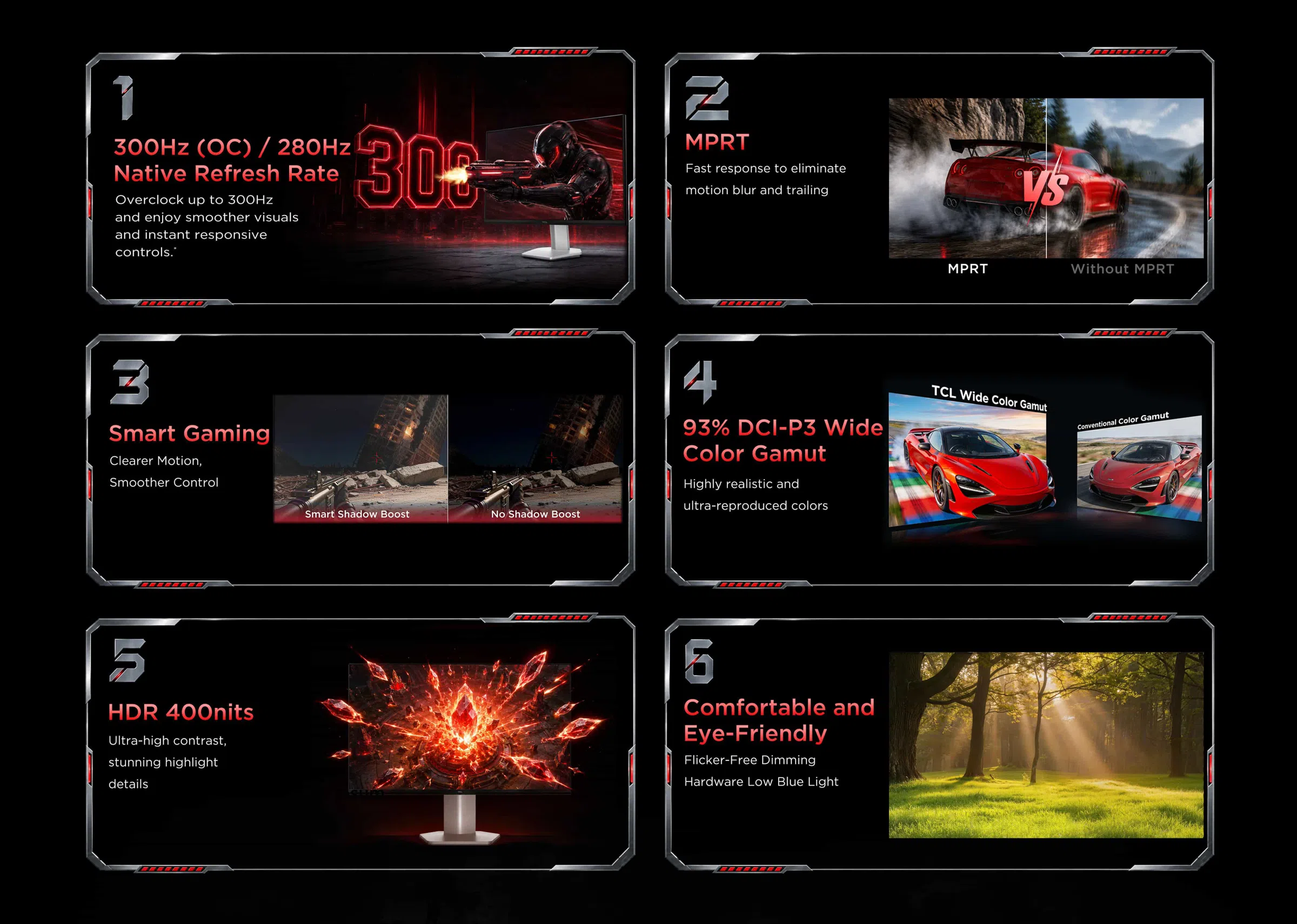 27P2A Pro 320Hz Mini LED Gaming Monitor Top Feature