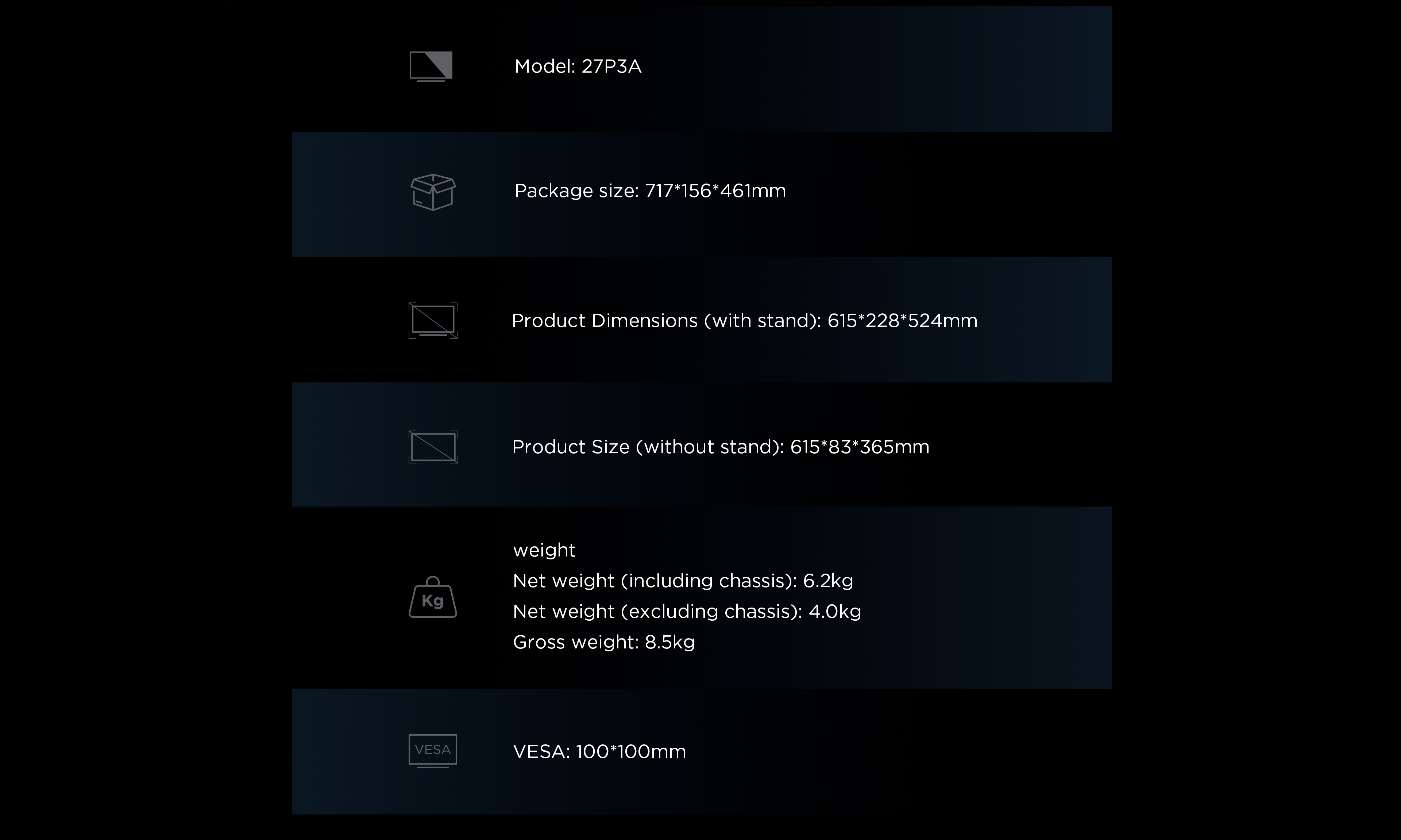 TCL 27P2A Pro 320Hz Mini LED Monitor 800nits Peak Brightness