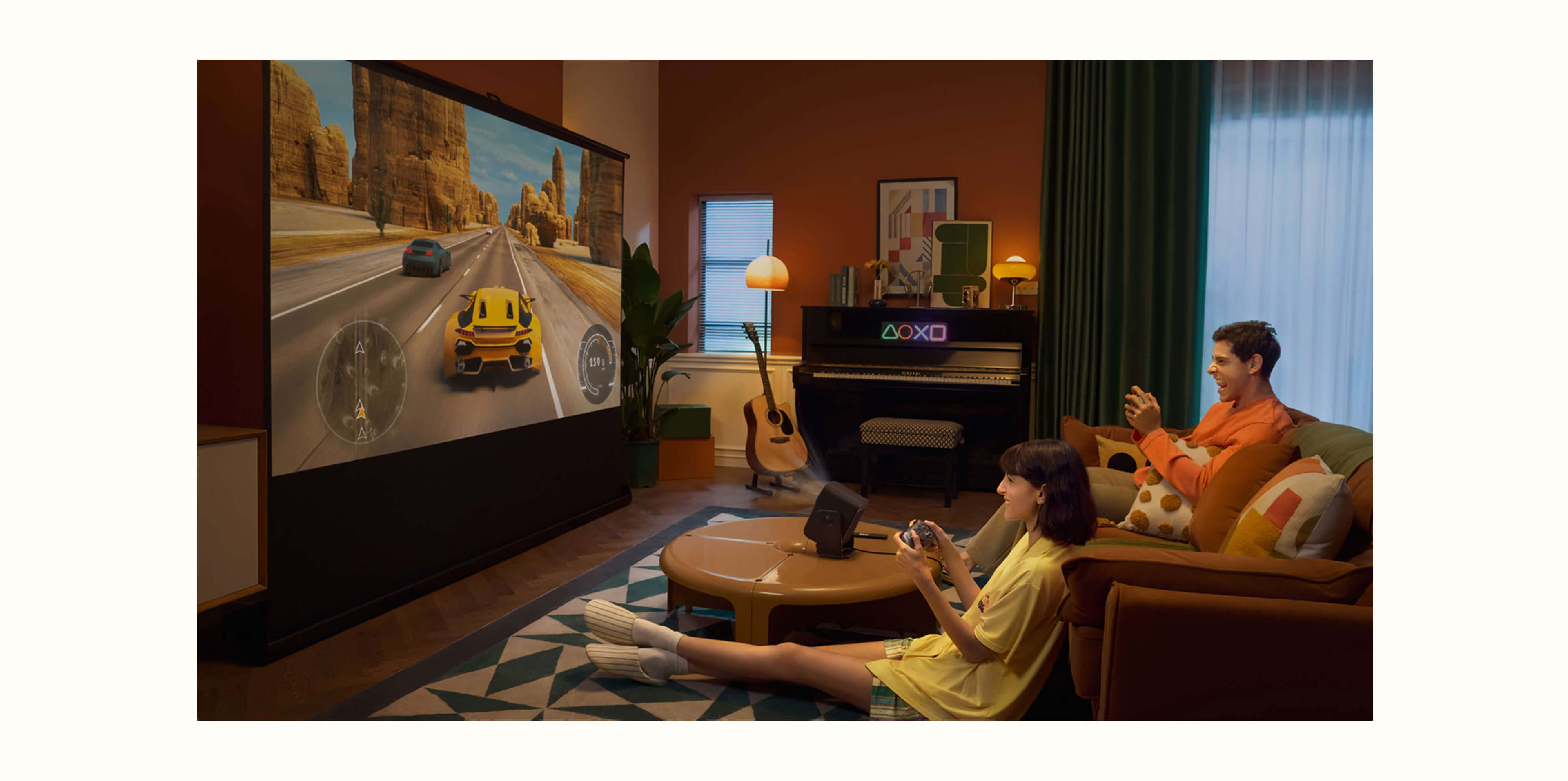 TCL Projector C1 1080P 4K Google TV Netflix Licensed Big Screen