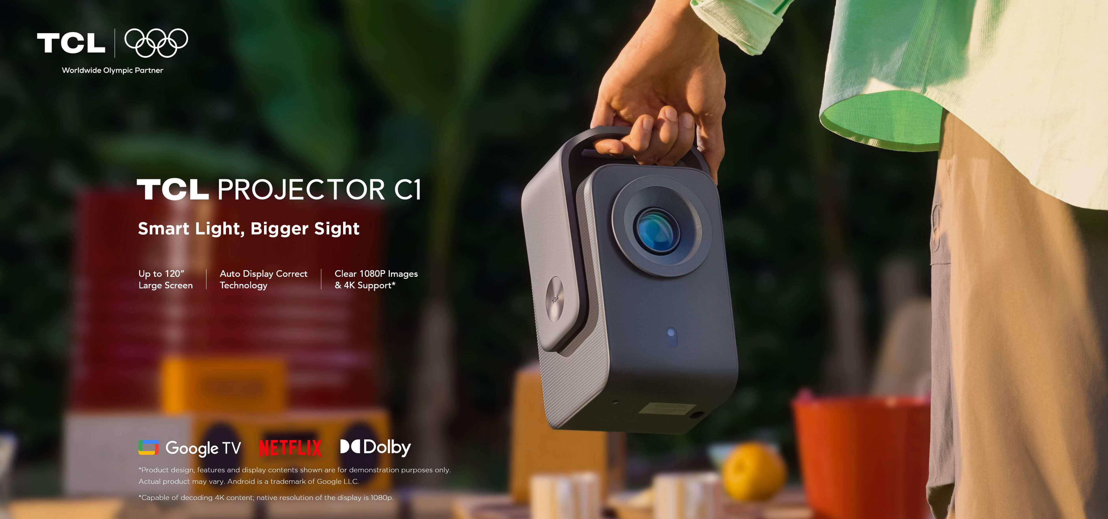 TCL C1 ポータブルプロジェクター TCL C1 GTV プロジェクター Amazon.co.jp: TCL C1 Google TV