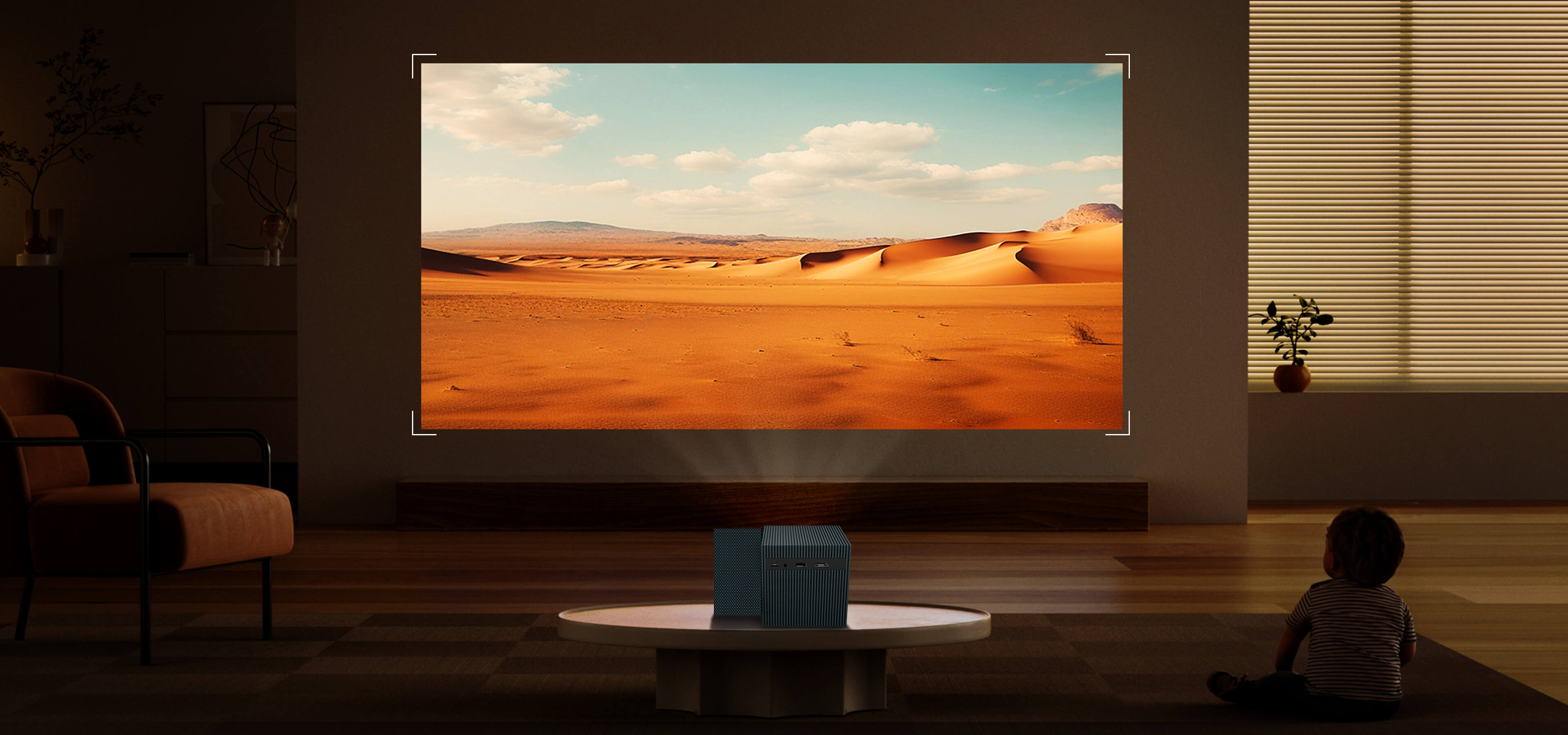 PlayCube Projector Eye-Safe Projection