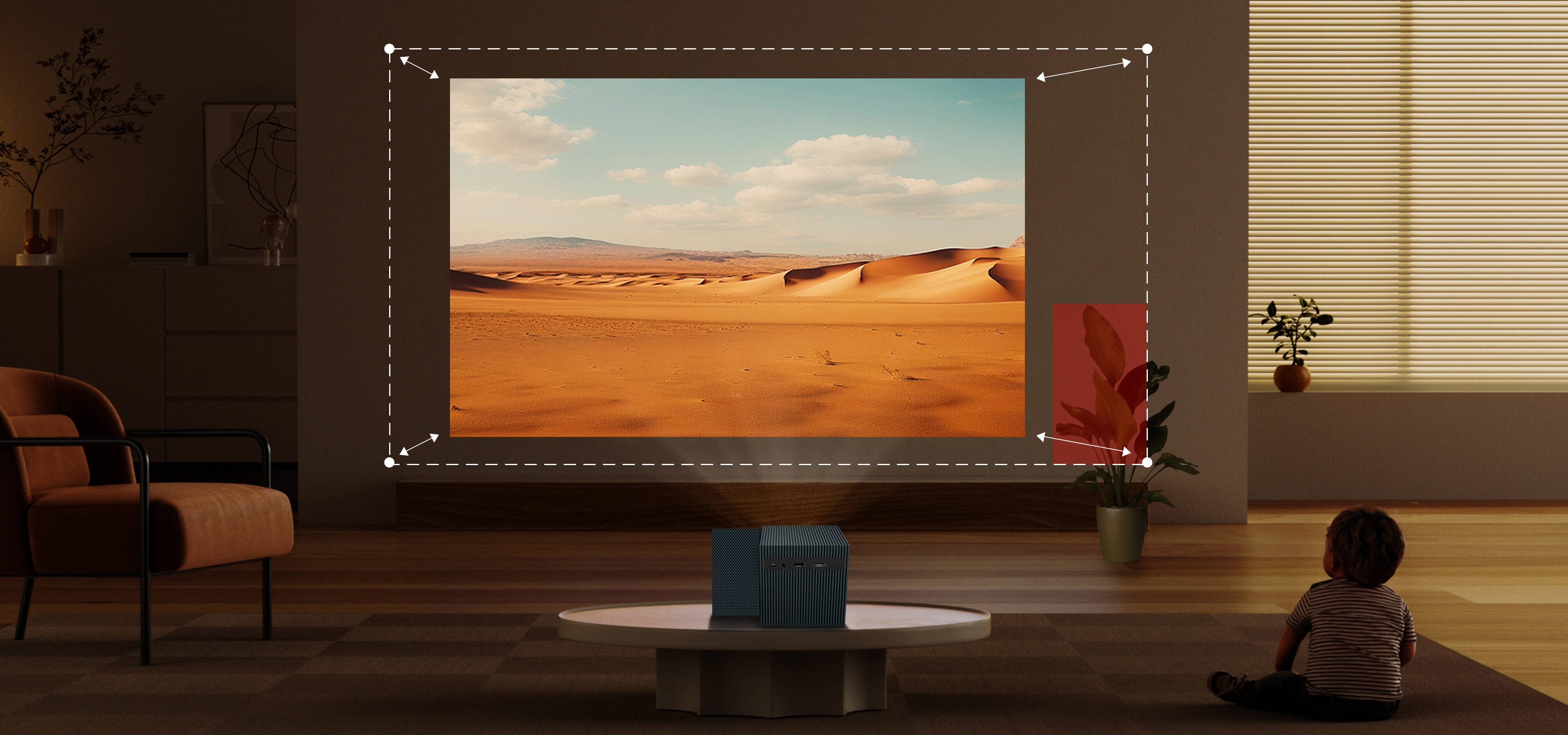 PlayCube Projector Smart Screen Setup