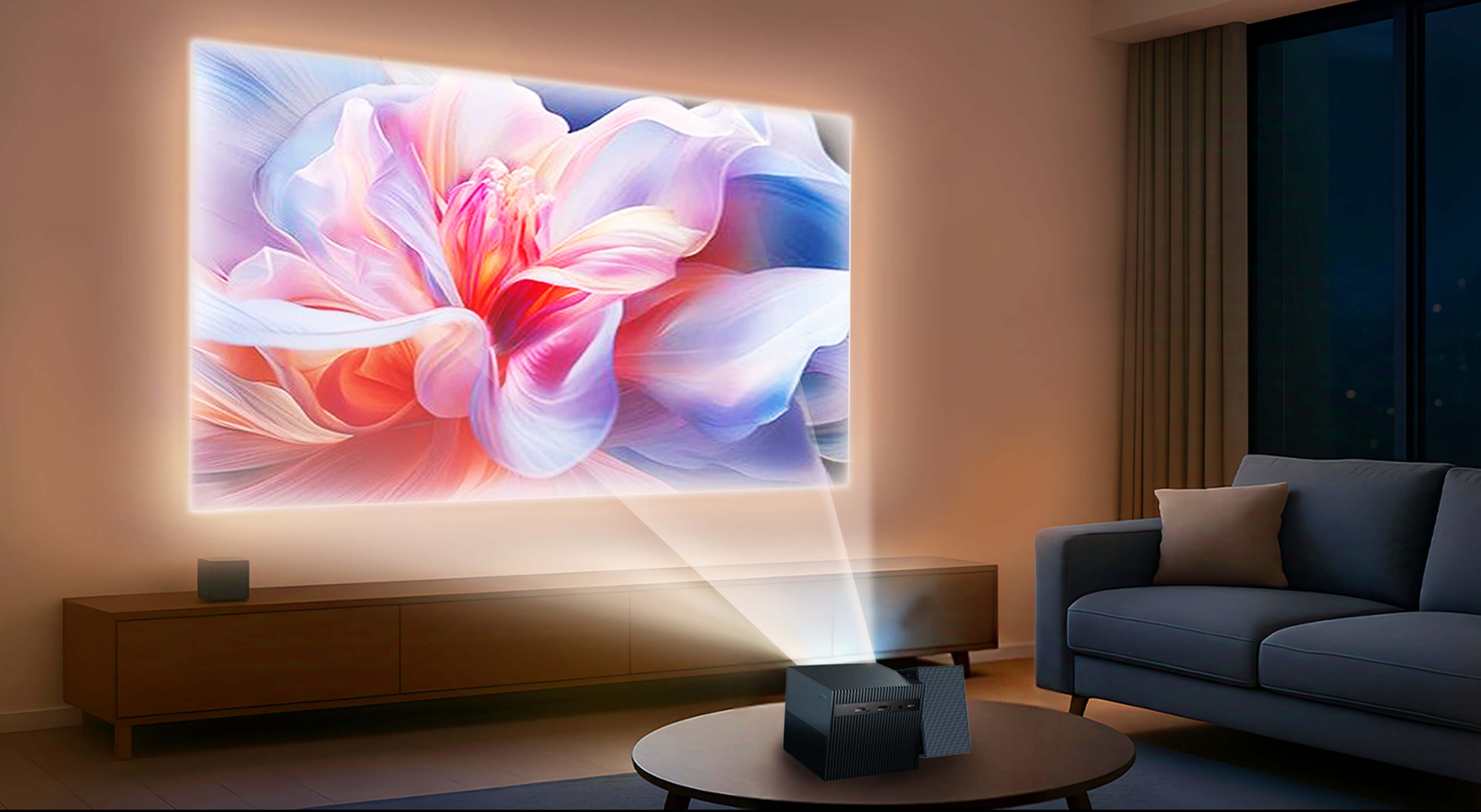 TCL PlayCube Projector ImmersiColor Technology