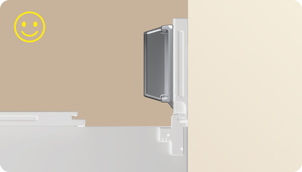 TCL Stable Recessed Hinges