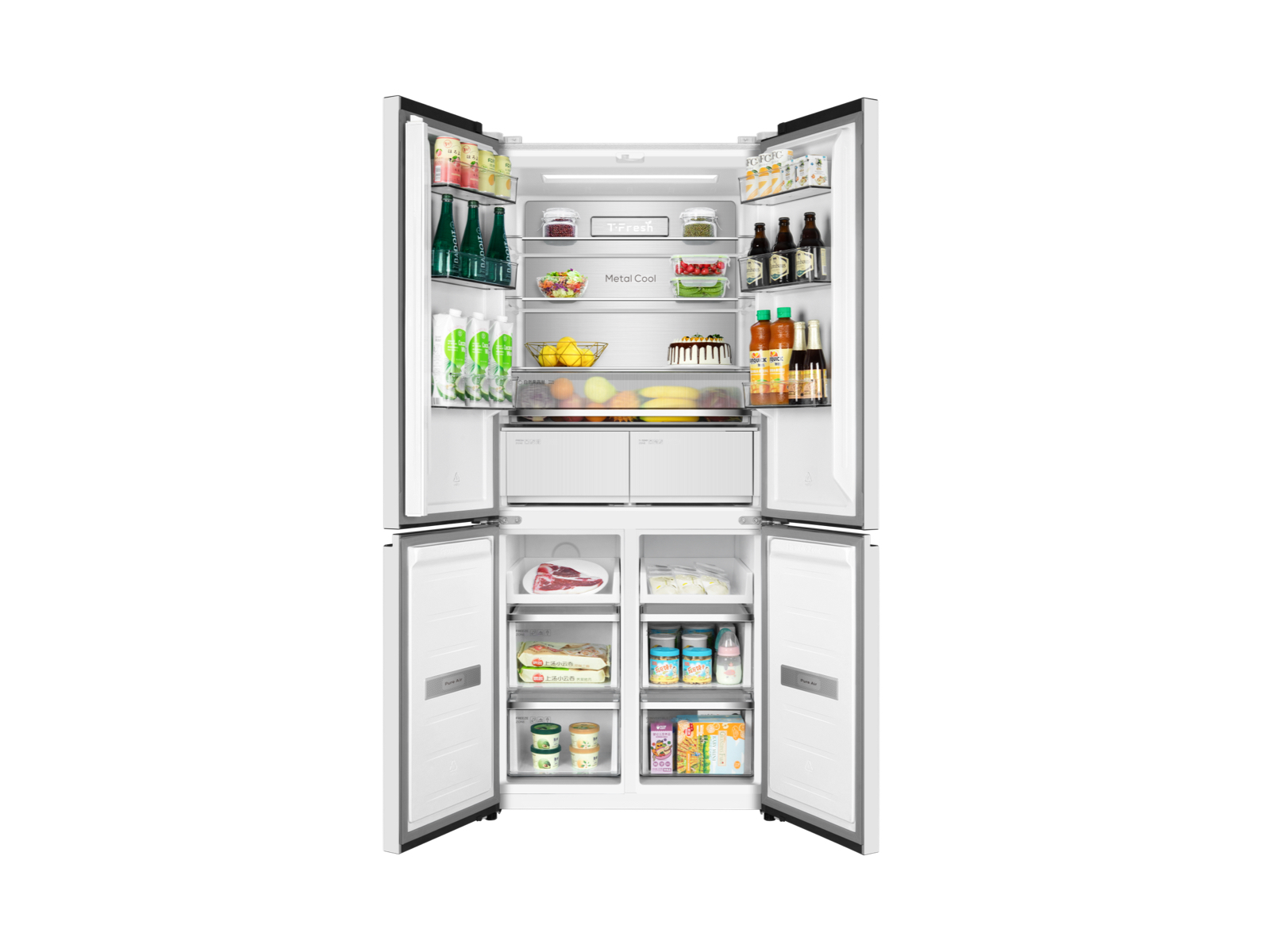 TCL C521CD-Multi Doors Refrigerator 521L