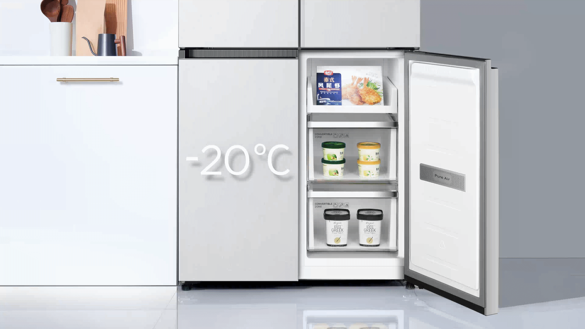 TCL C521CD-Multi Doors Refrigerator 521L