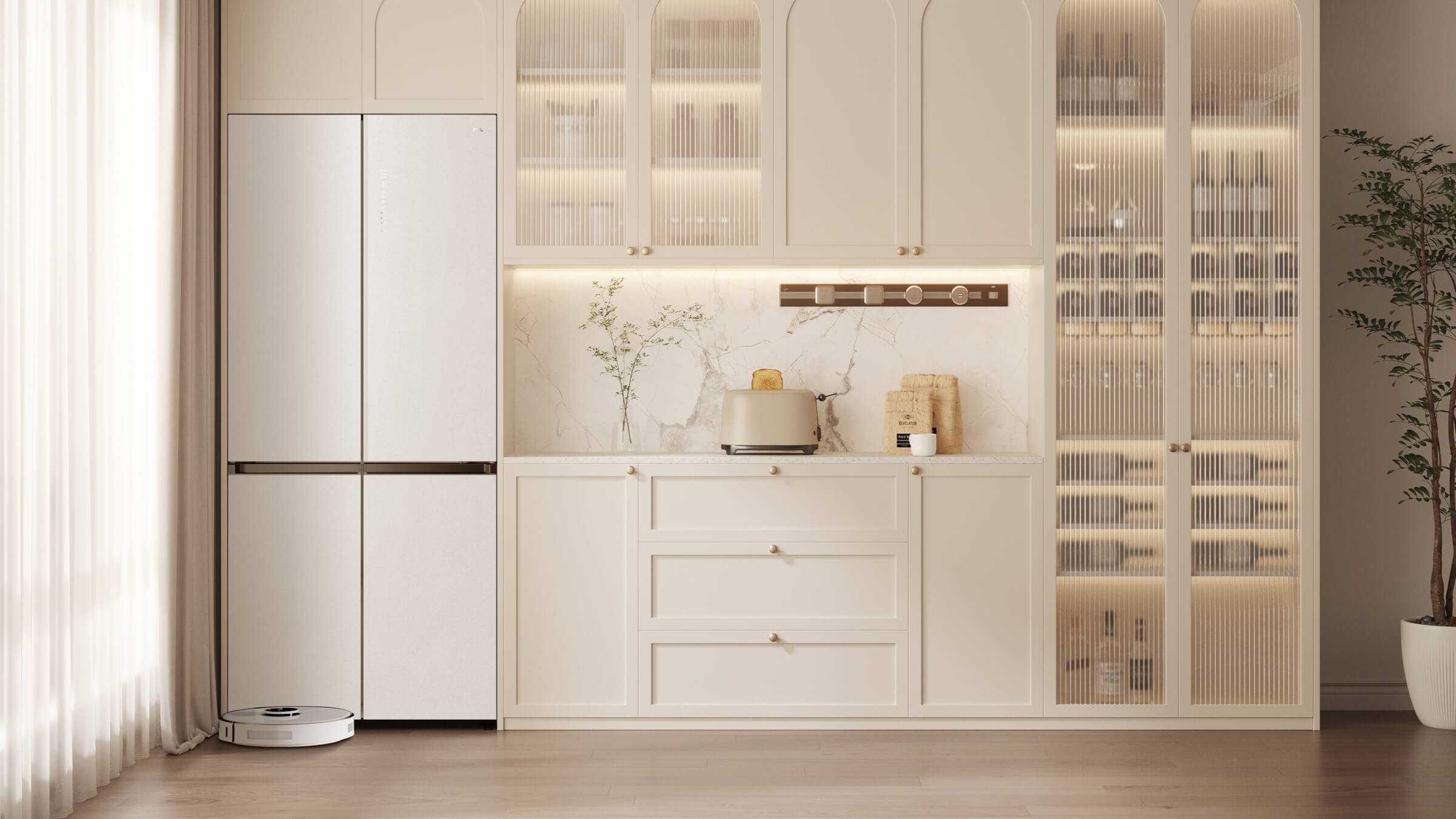 TCL Free Built-in Refrigerator C521CD 