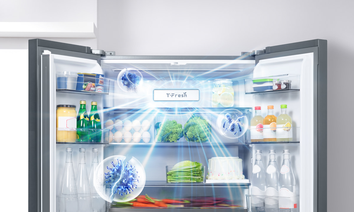  Refrigerador Empotrado Libre de TCL C521CD con T-Fresh