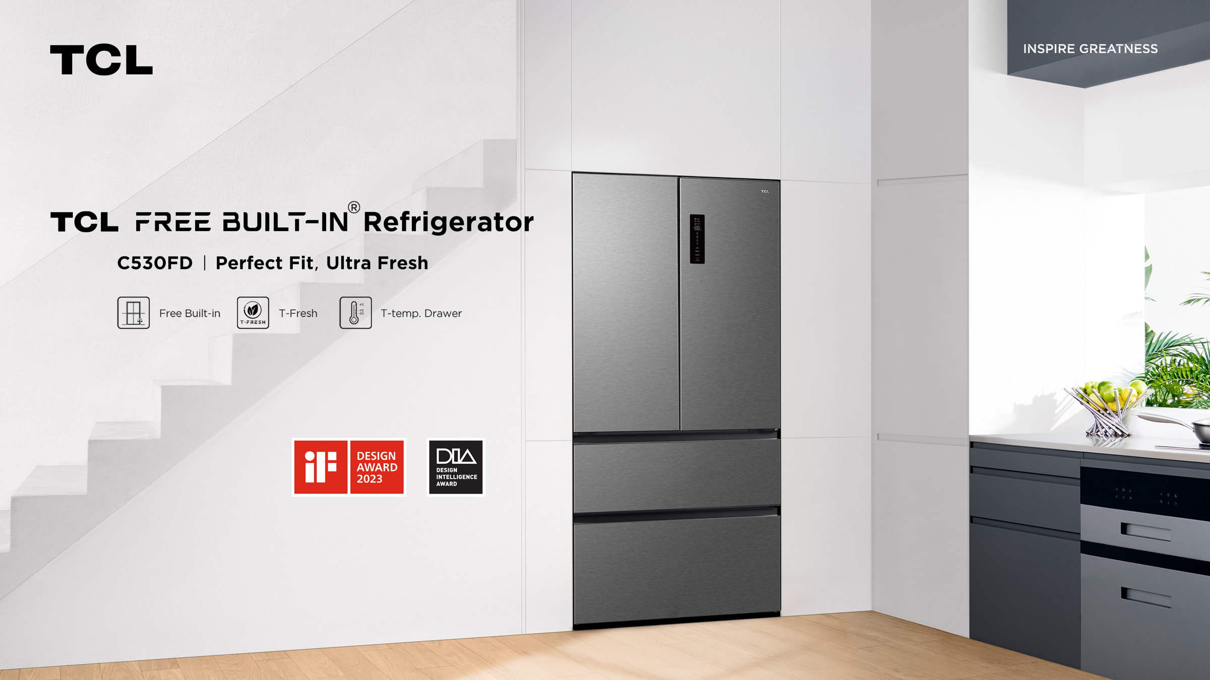 TCL C530FD Refrigerator