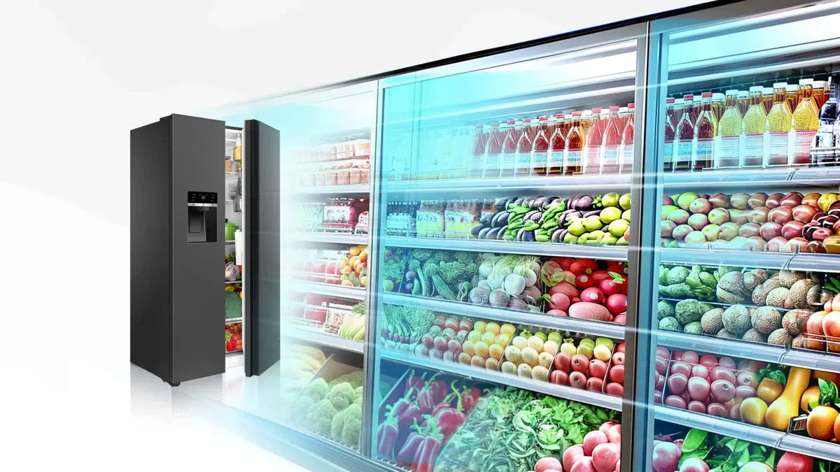 Refrigerador TCL C521CD C575SBIM de gran capacidad