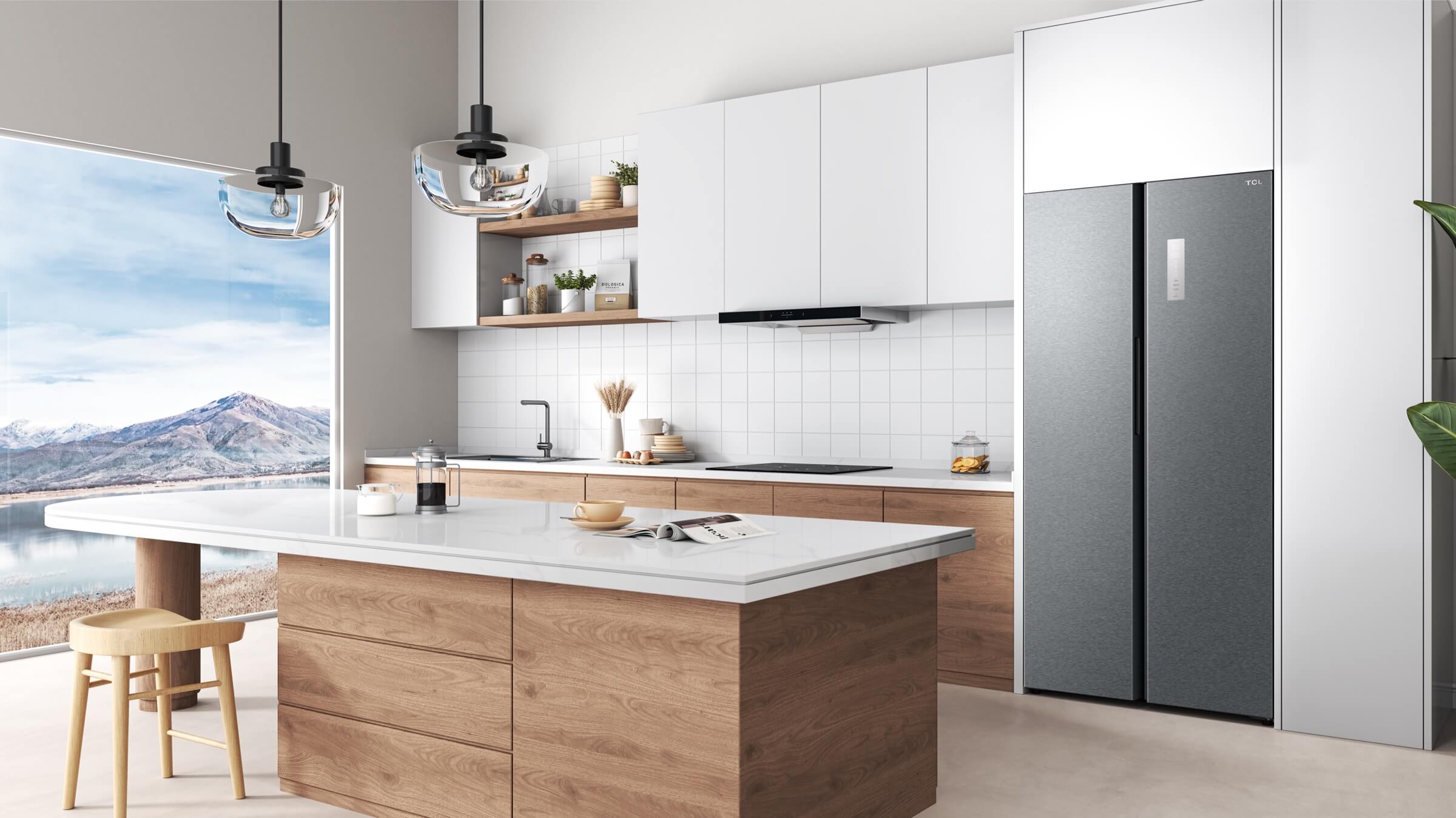 TCL C620SB-Side By Side Refrigerator 608L | TCL Global