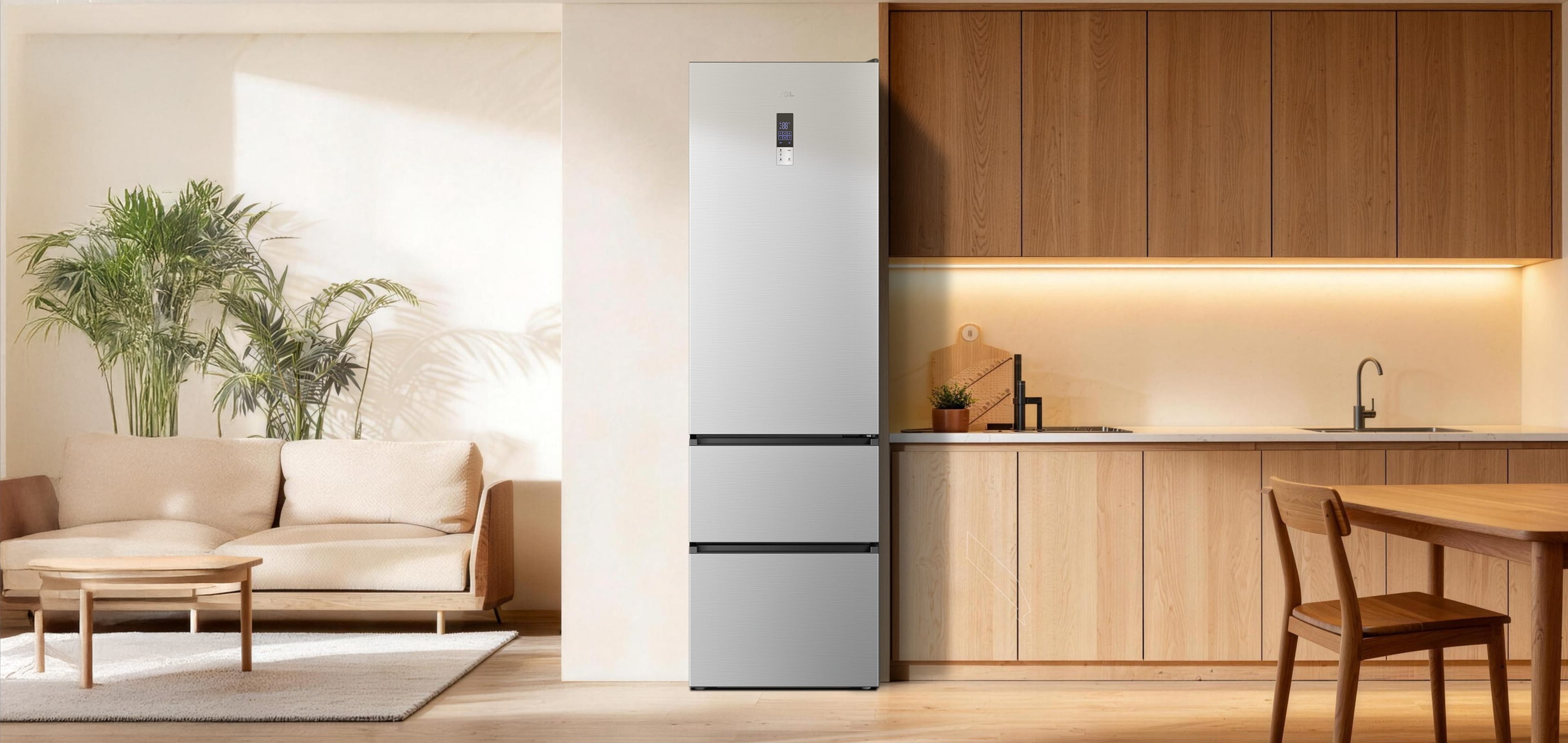 TCL Refrigerator P350BF 350L total efficient volume