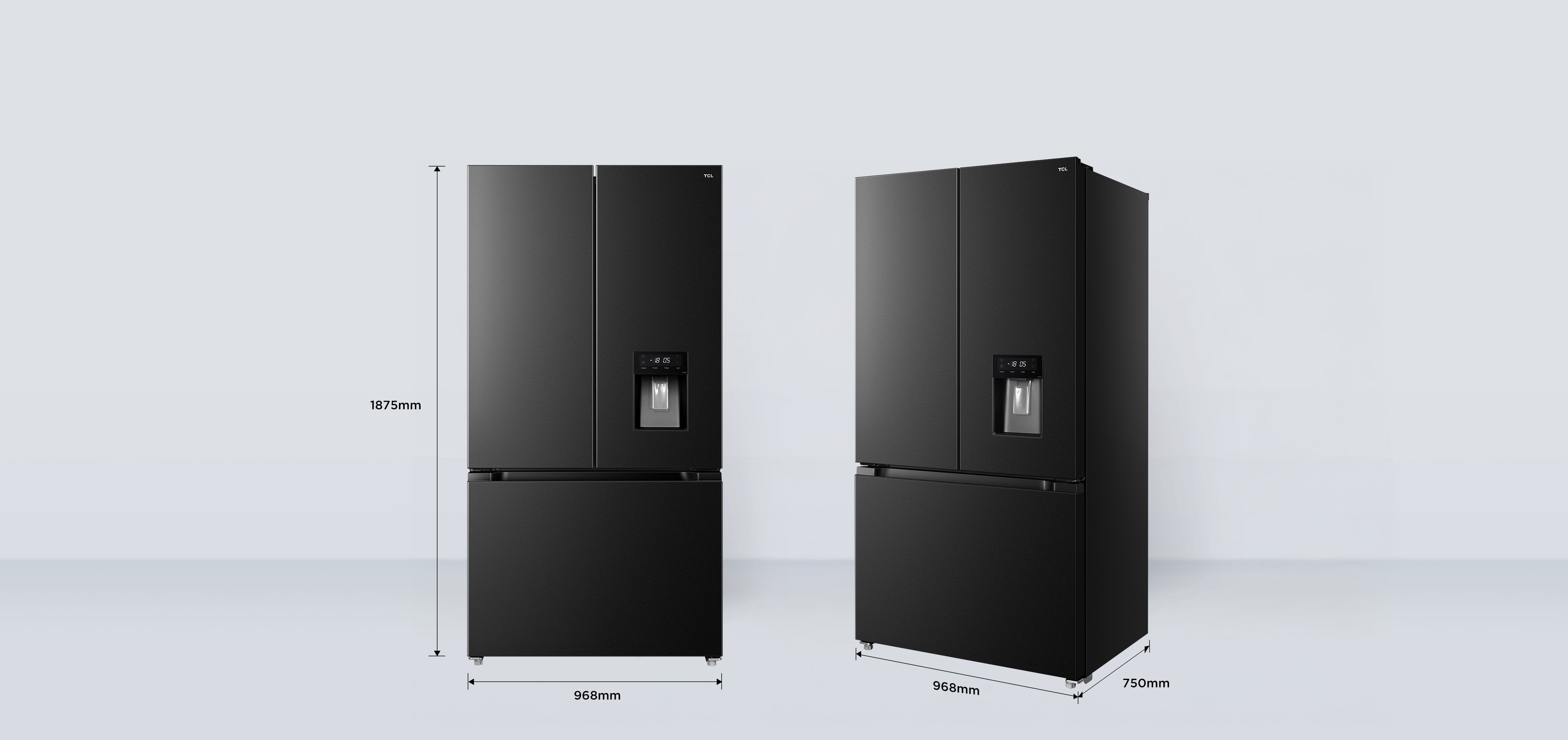 TCL P595FD Multi-Door Super Capacity Refrigerator | TCL Global