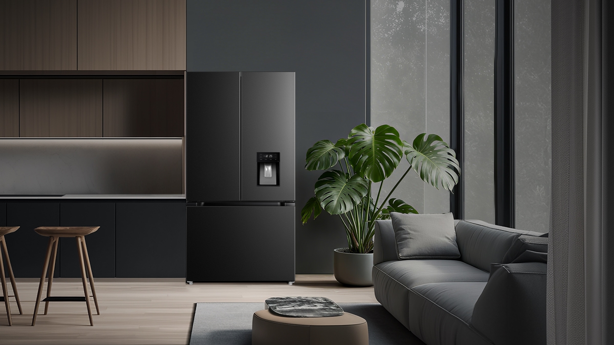 TCL P595FD Multi-Door Super Capacity Refrigerator