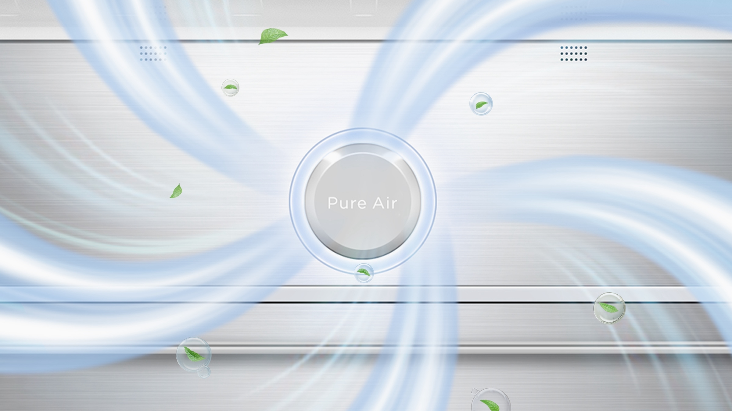 TCL P595FD Refrigerator Pure Air Function