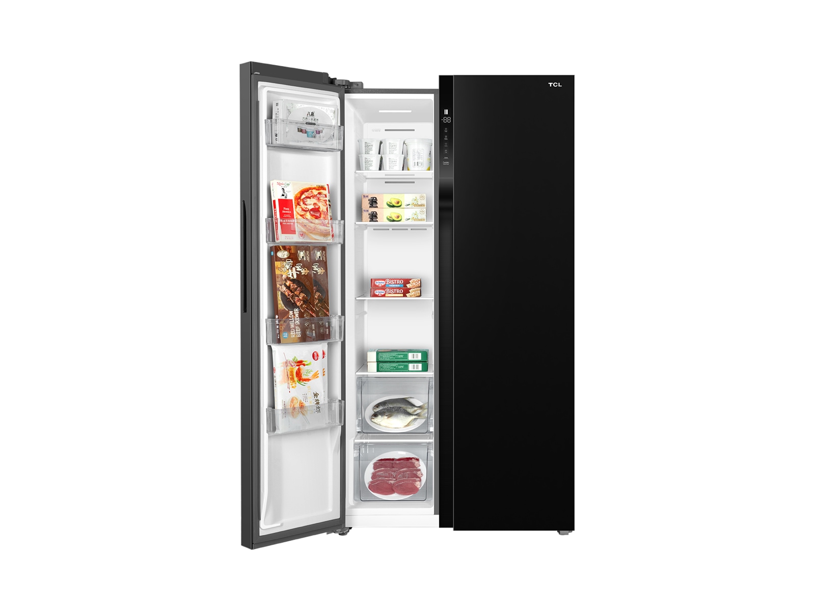 TCL P650SB Side-by-Side Inverter Refrigerator | TCL Global