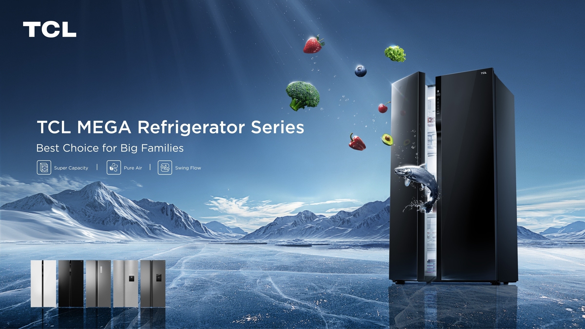 TCL Refrigerator P650SB