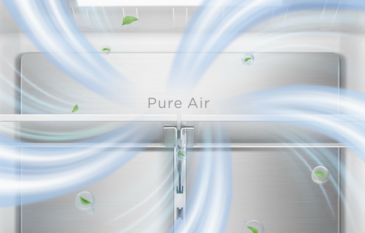 TCL P810CD Refrigerator Pure Air