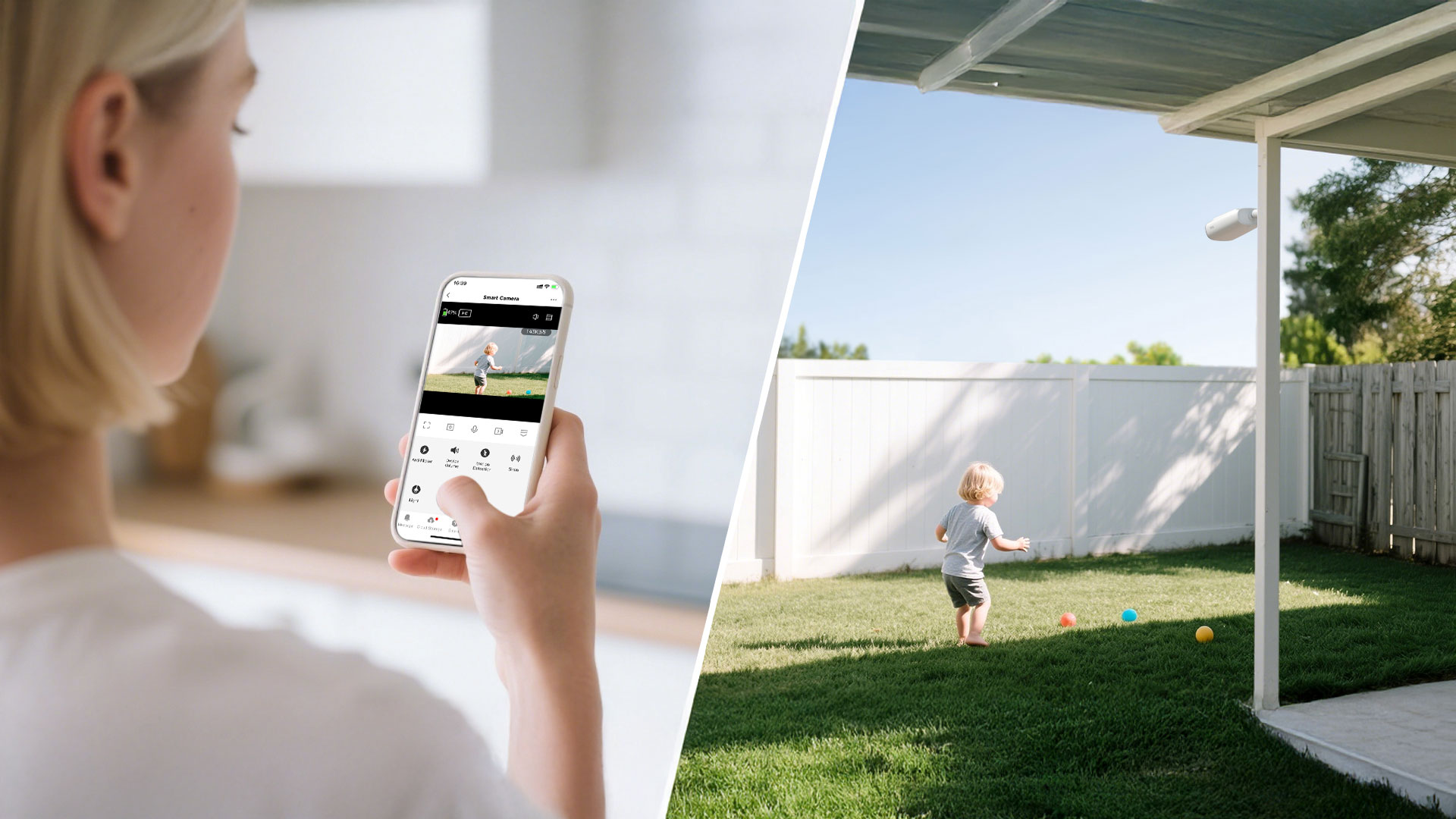 TCL Cam B1 Security Camera has its dedicated app