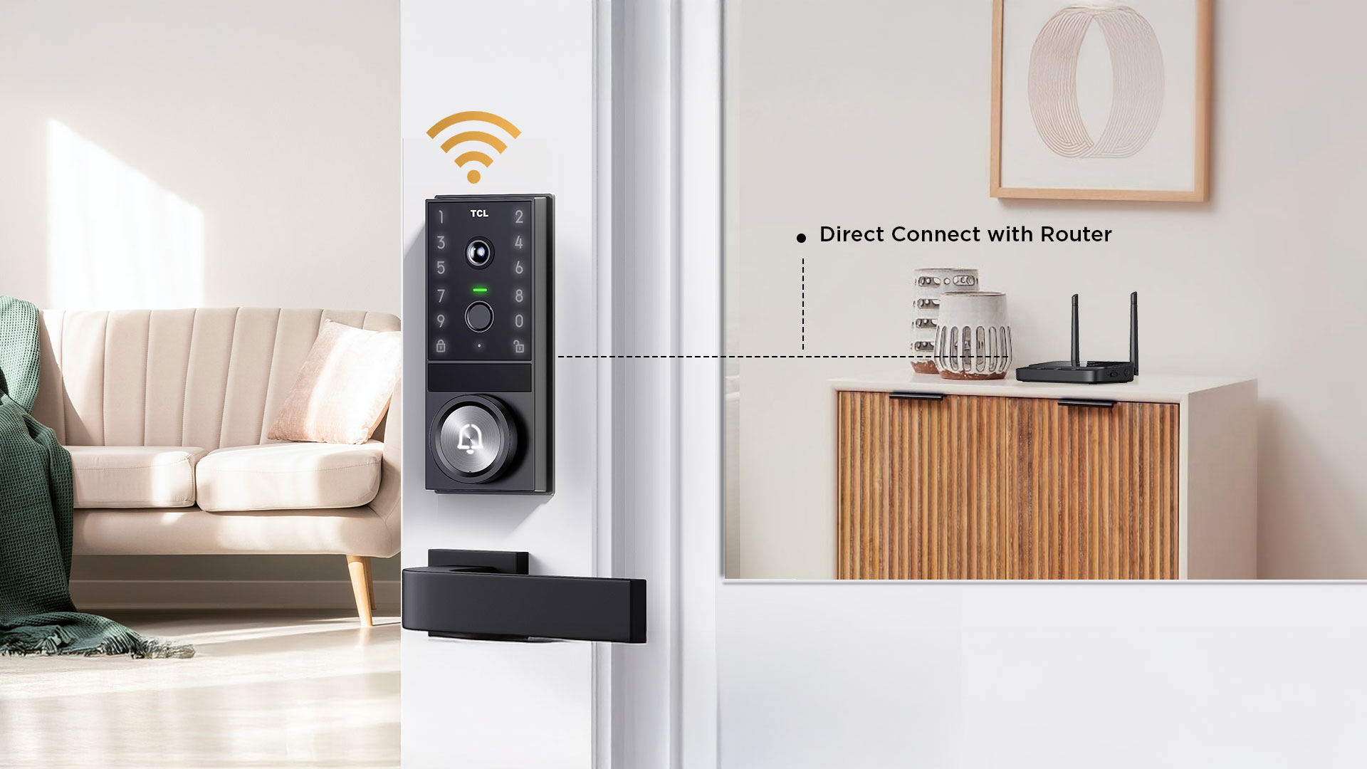 TCL D1 Max Smart Lock Built-in WiFi