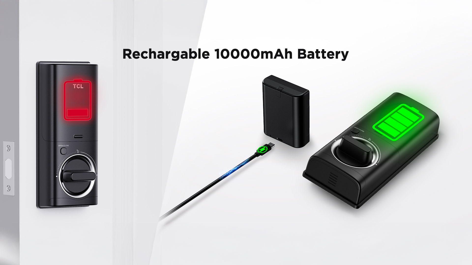 TCL D1 Max massive 10,000mAh rechargeable battery